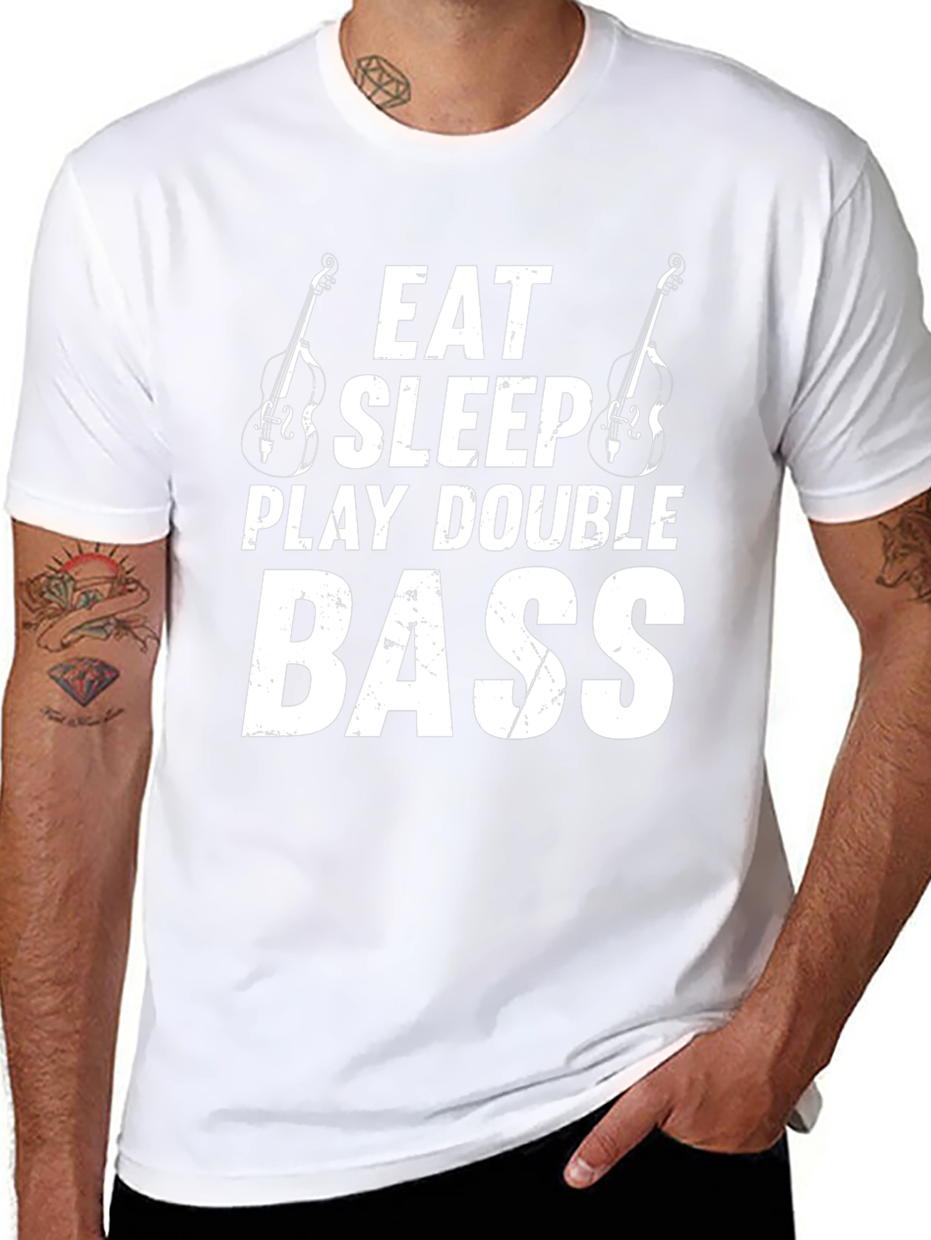 Eat Sleep Play Double Bass T-Shirt