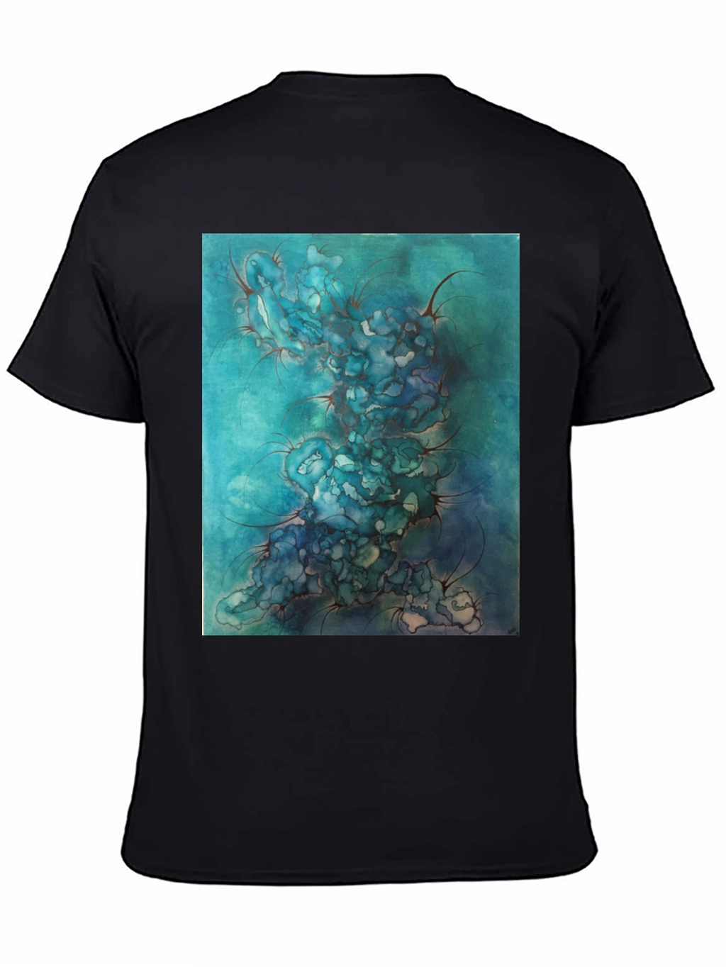 Abstract Watercolor Art Tee