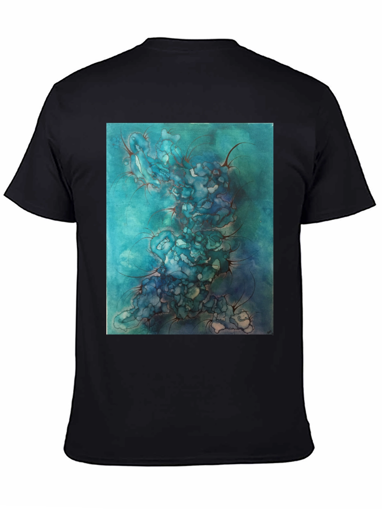 Abstract Watercolor Art Tee