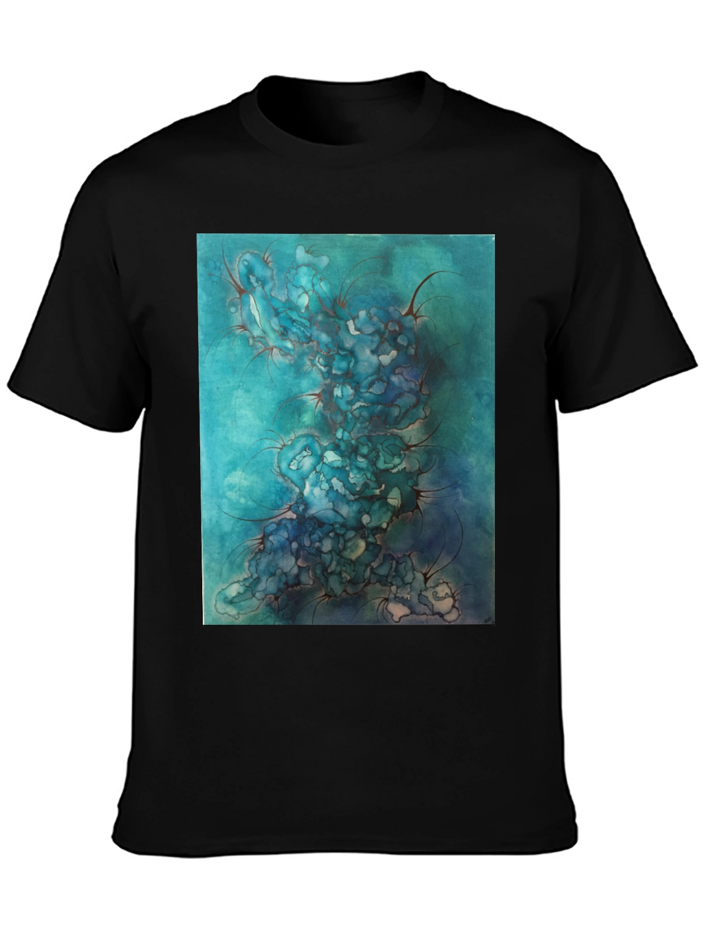 Abstract Watercolor Art Tee