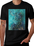 Abstract Watercolor Art Tee