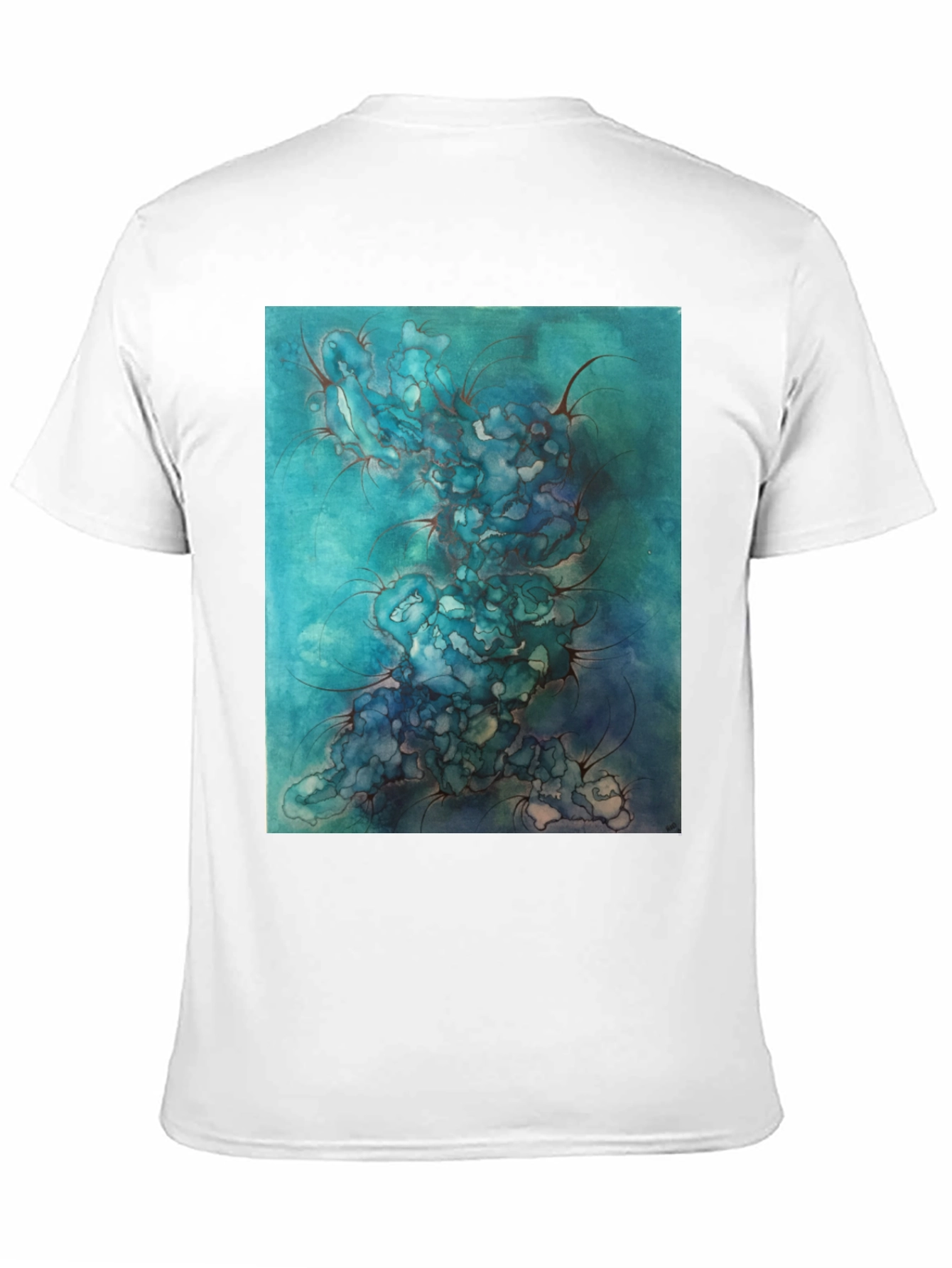 Abstract Watercolor Art Tee