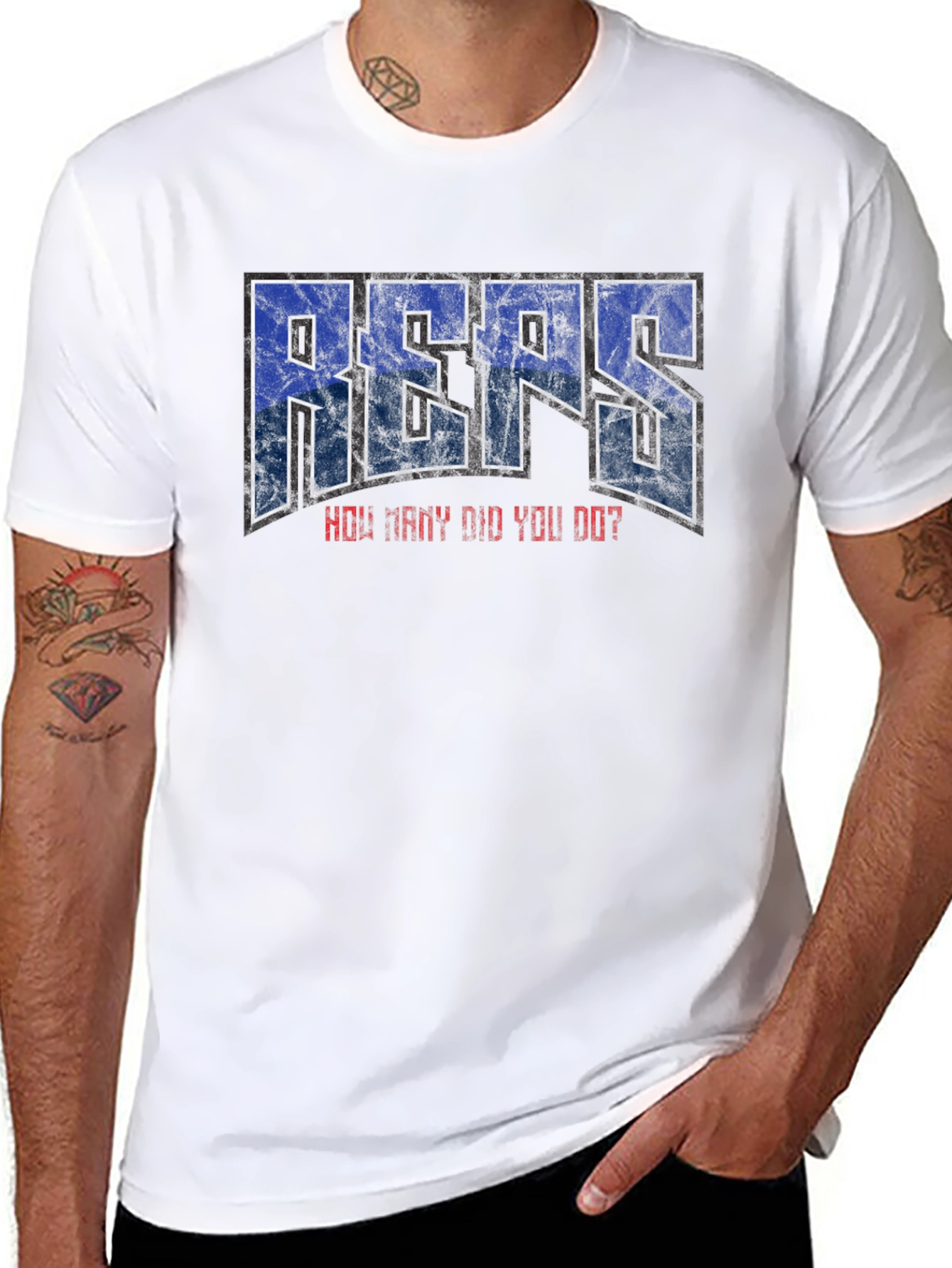 REPS How Many Did You Do? T-Shirt