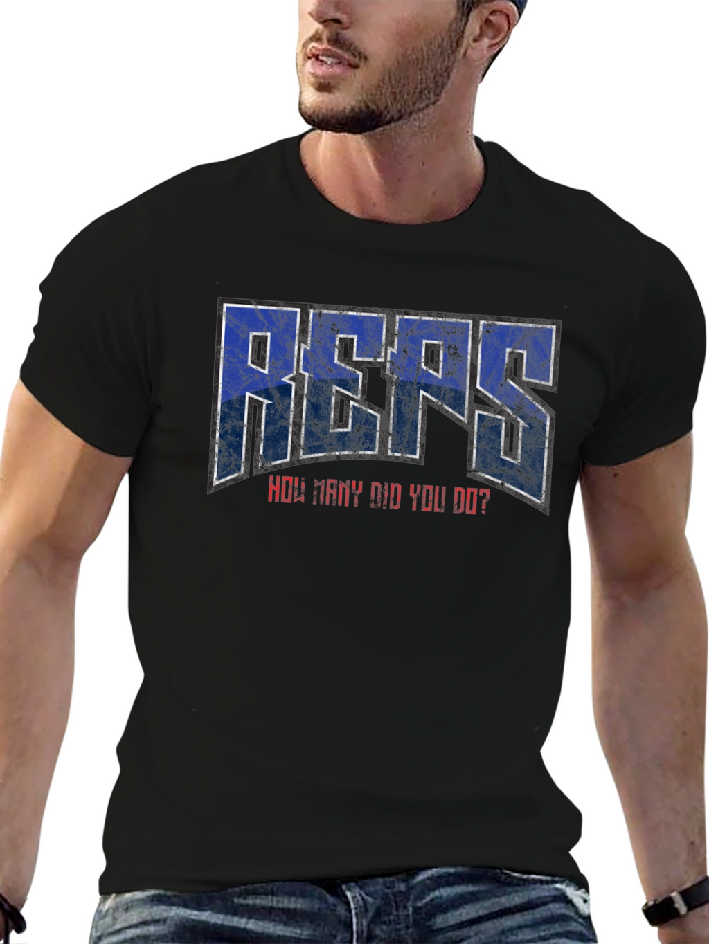 REPS How Many Did You Do? T-Shirt
