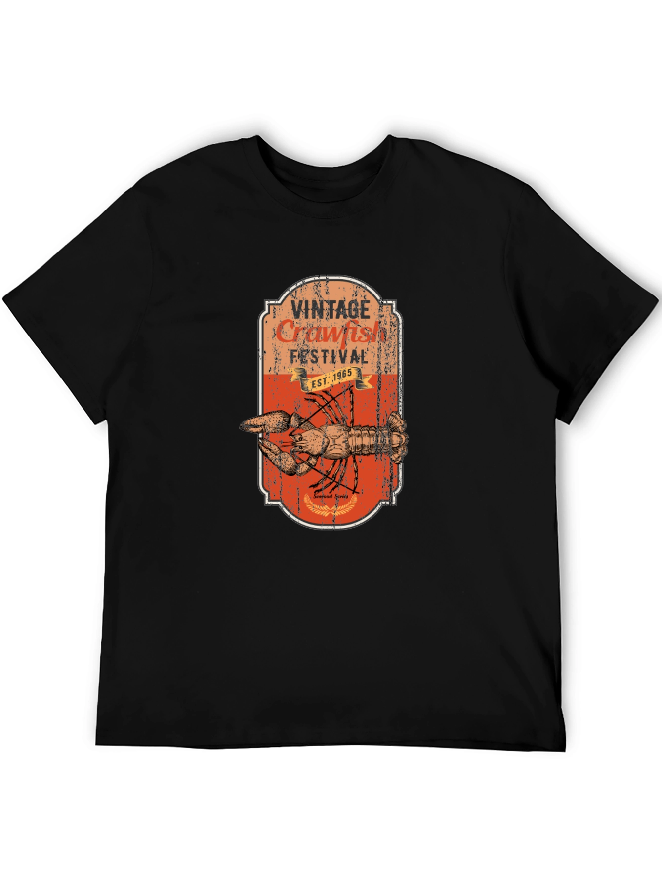 Vintage Crawfish Festival T-Shirt - Retro Design