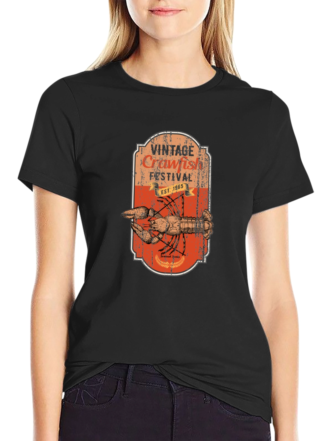 Vintage Crawfish Festival T-Shirt - Retro Design