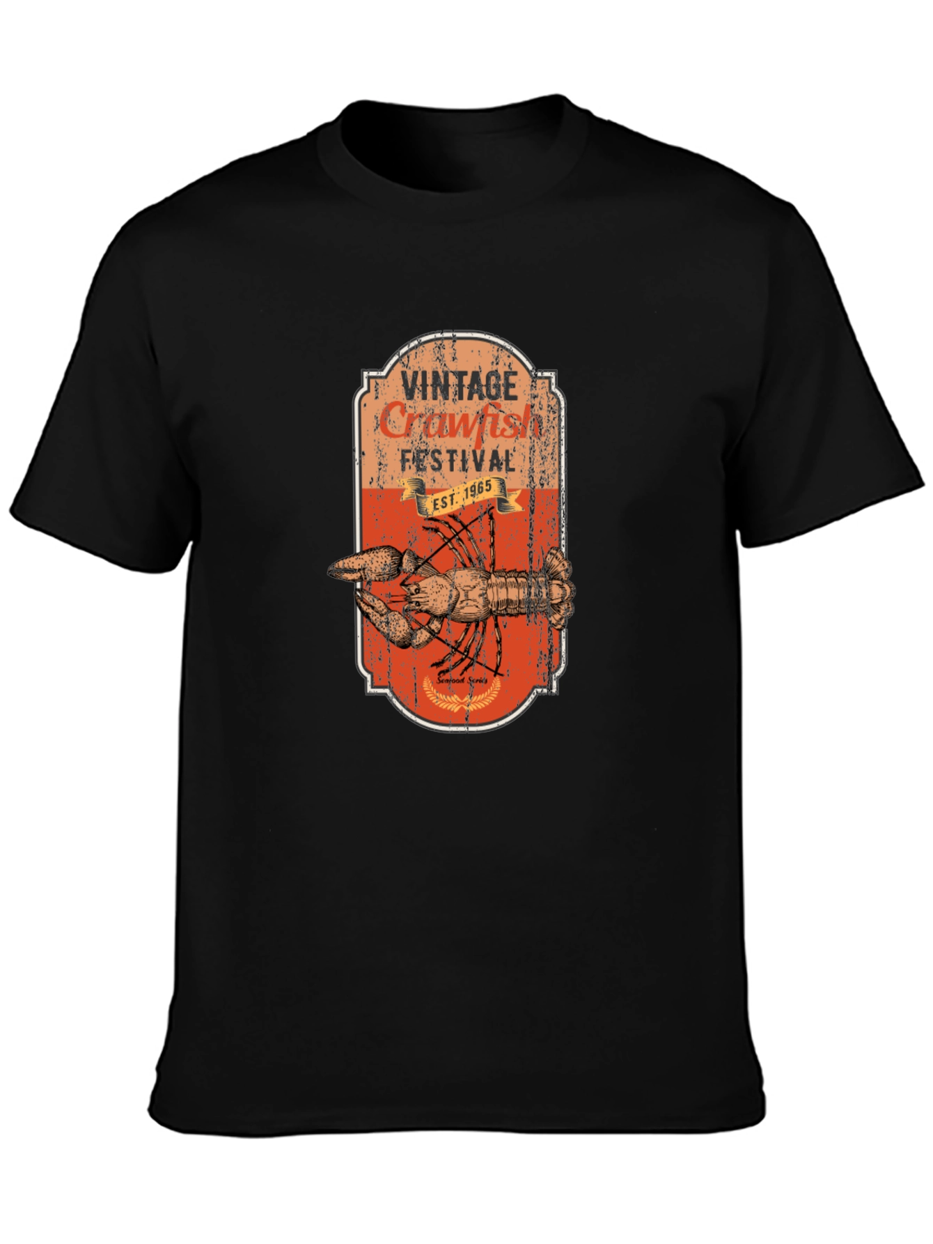 Vintage Crawfish Festival T-Shirt - Retro Design