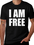 I AM FREE Graphic T-Shirt - Statement Tee