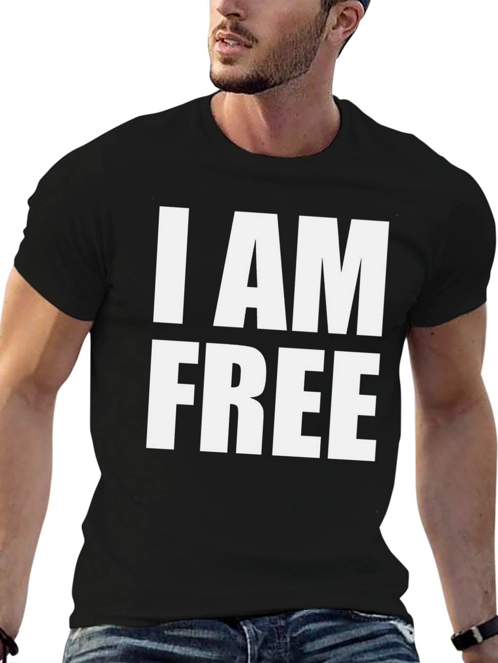 I AM FREE Graphic T-Shirt - Statement Tee