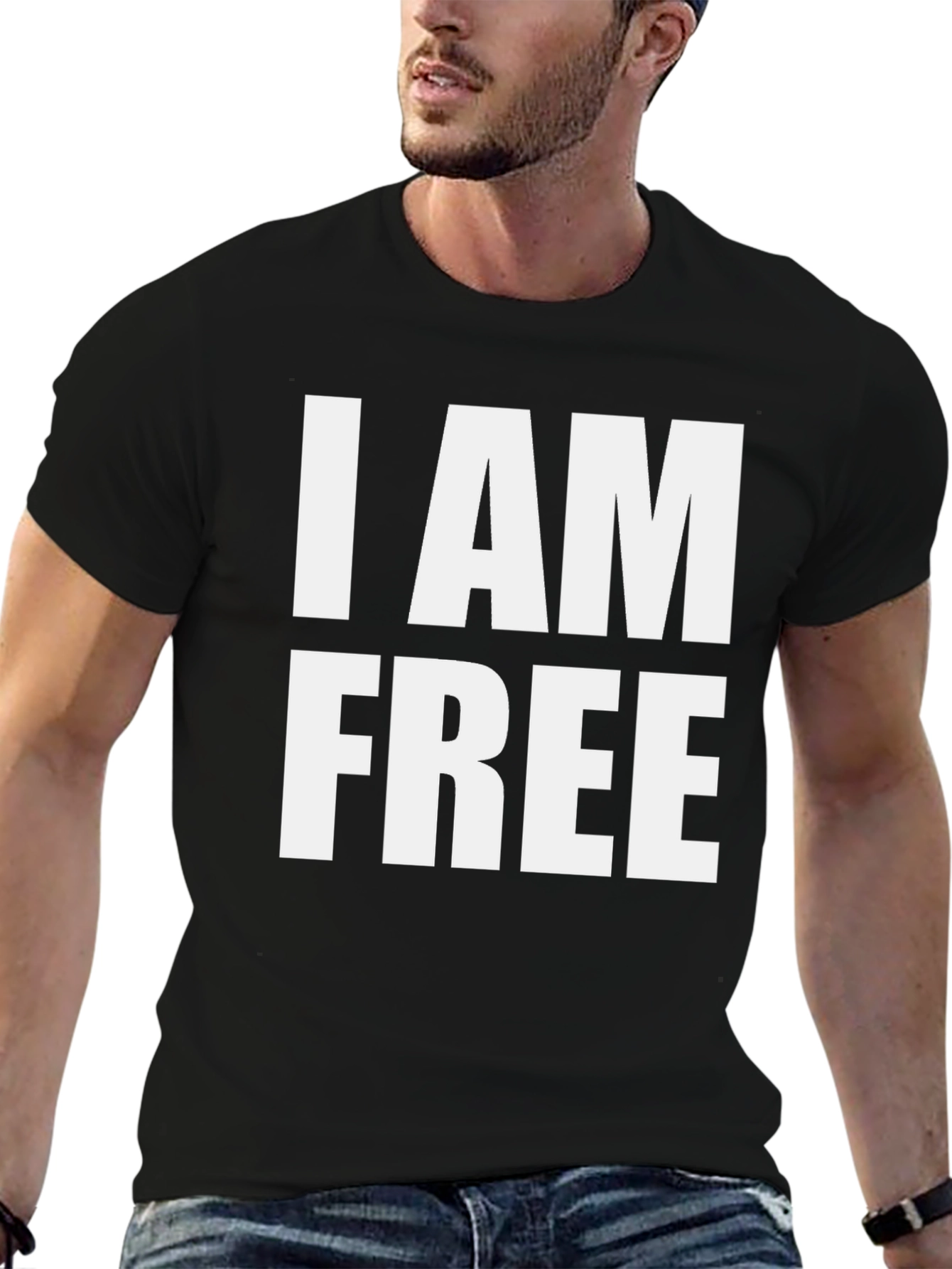 I AM FREE Graphic T-Shirt - Statement Tee