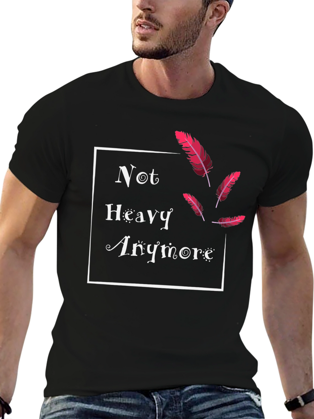 Not Heavy Anymore Feather T-Shirt