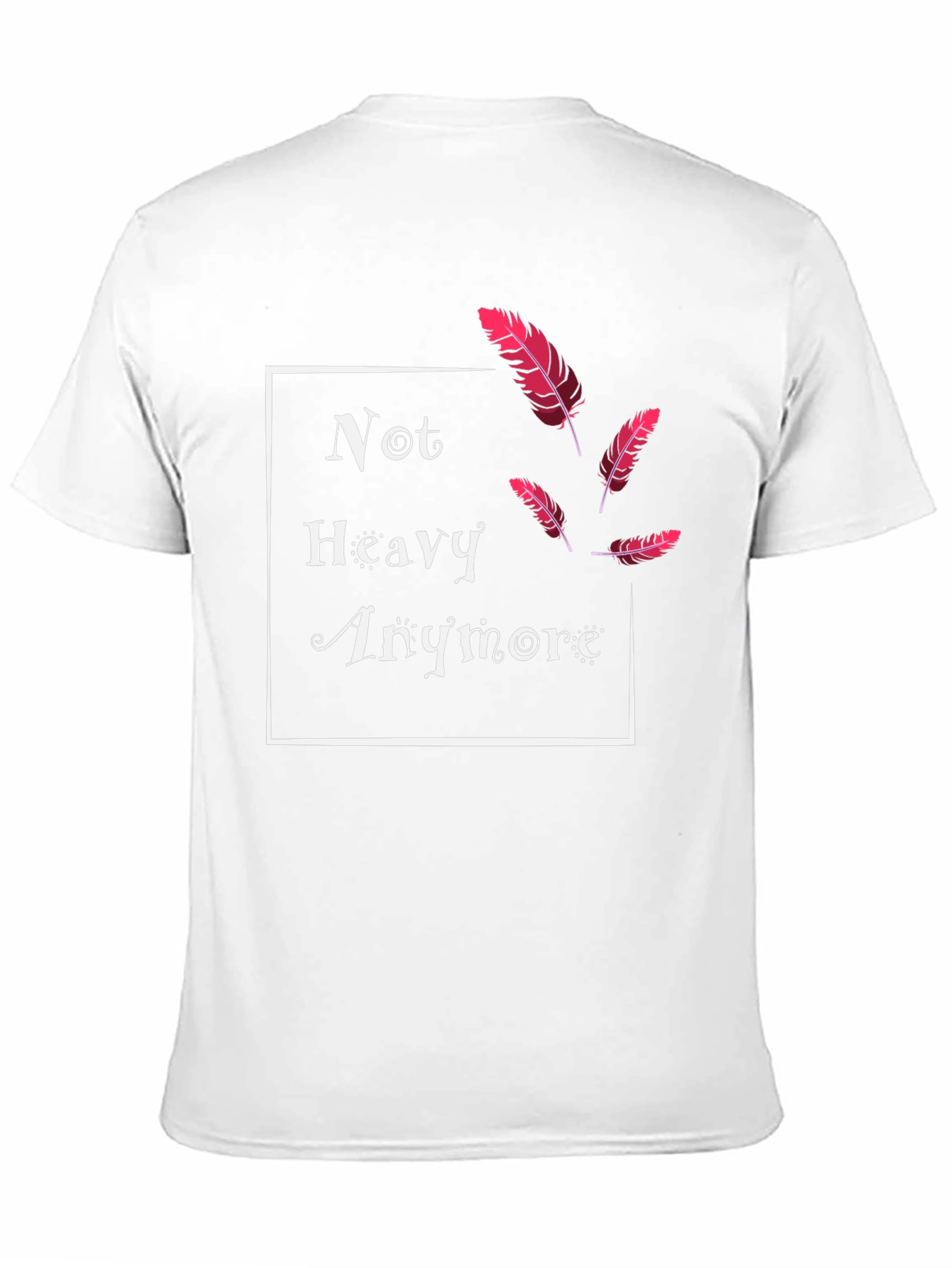 Not Heavy Anymore Feather T-Shirt