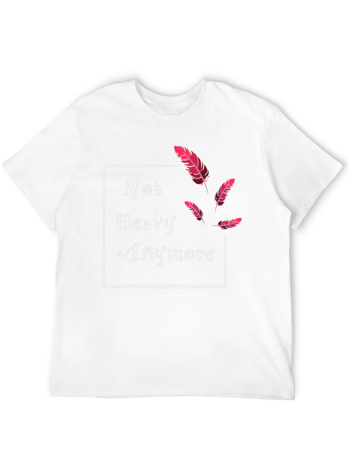 Not Heavy Anymore Feather T-Shirt