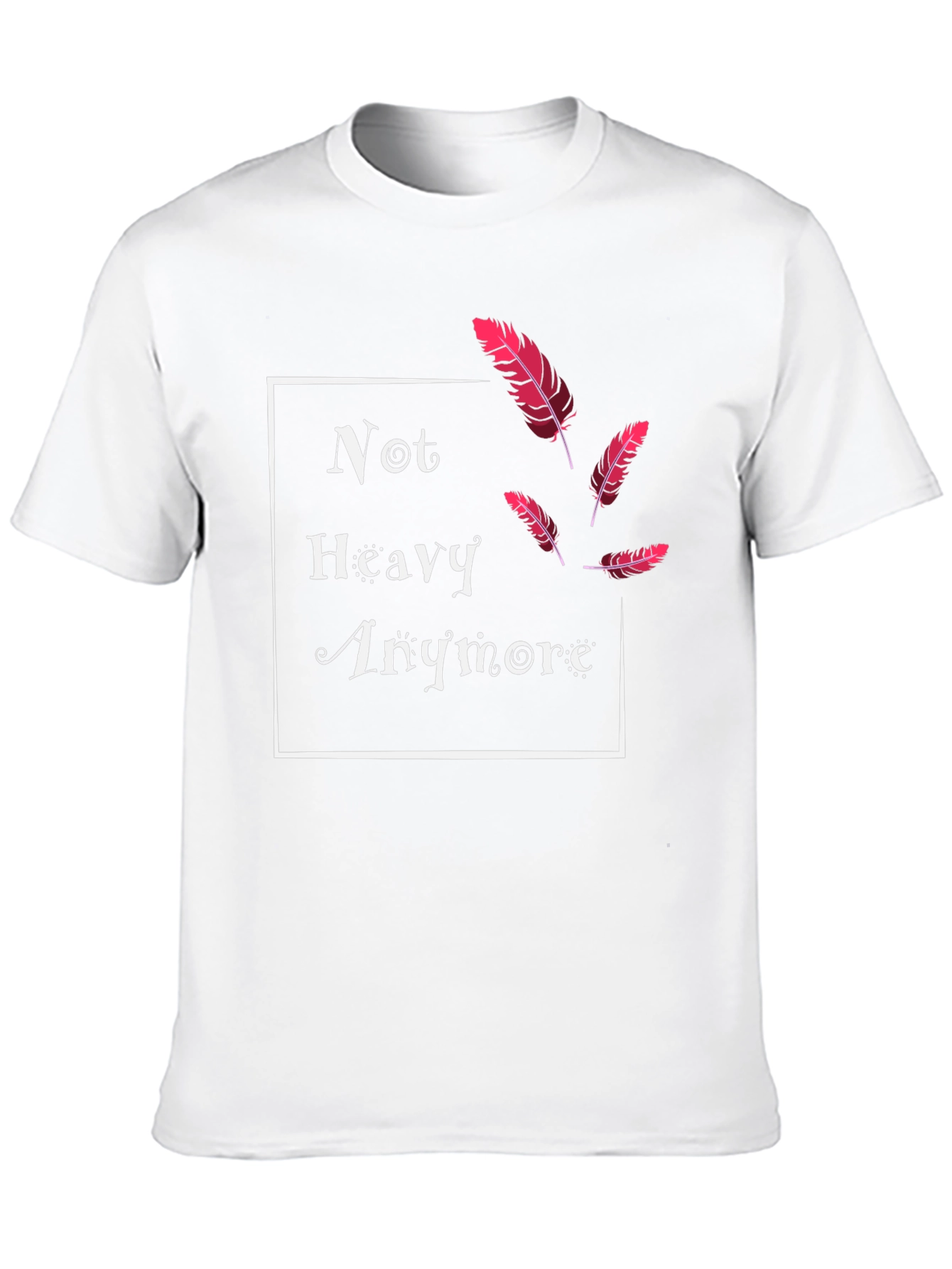 Not Heavy Anymore Feather T-Shirt