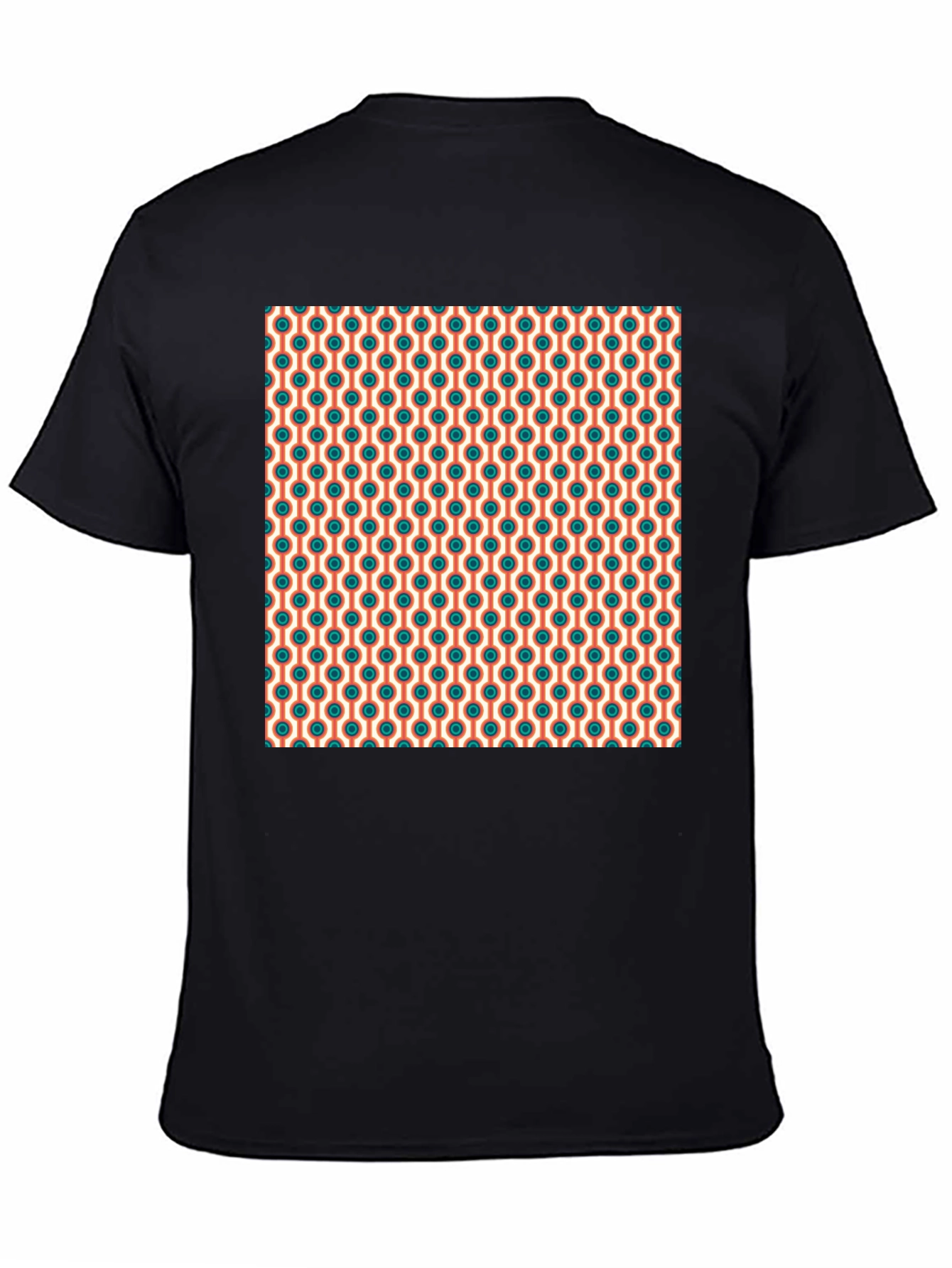 Retro Pattern Tee - Cool Graphic Print