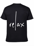 Relax Graphic T-Shirt - Modern Comfort Tee