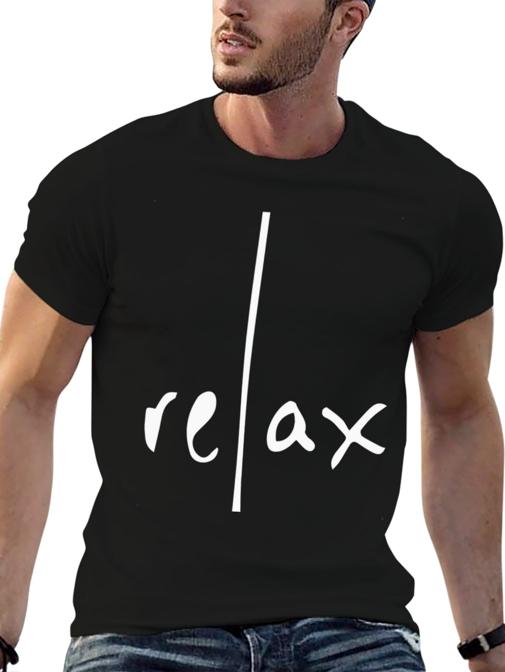 Relax Graphic T-Shirt - Modern Comfort Tee