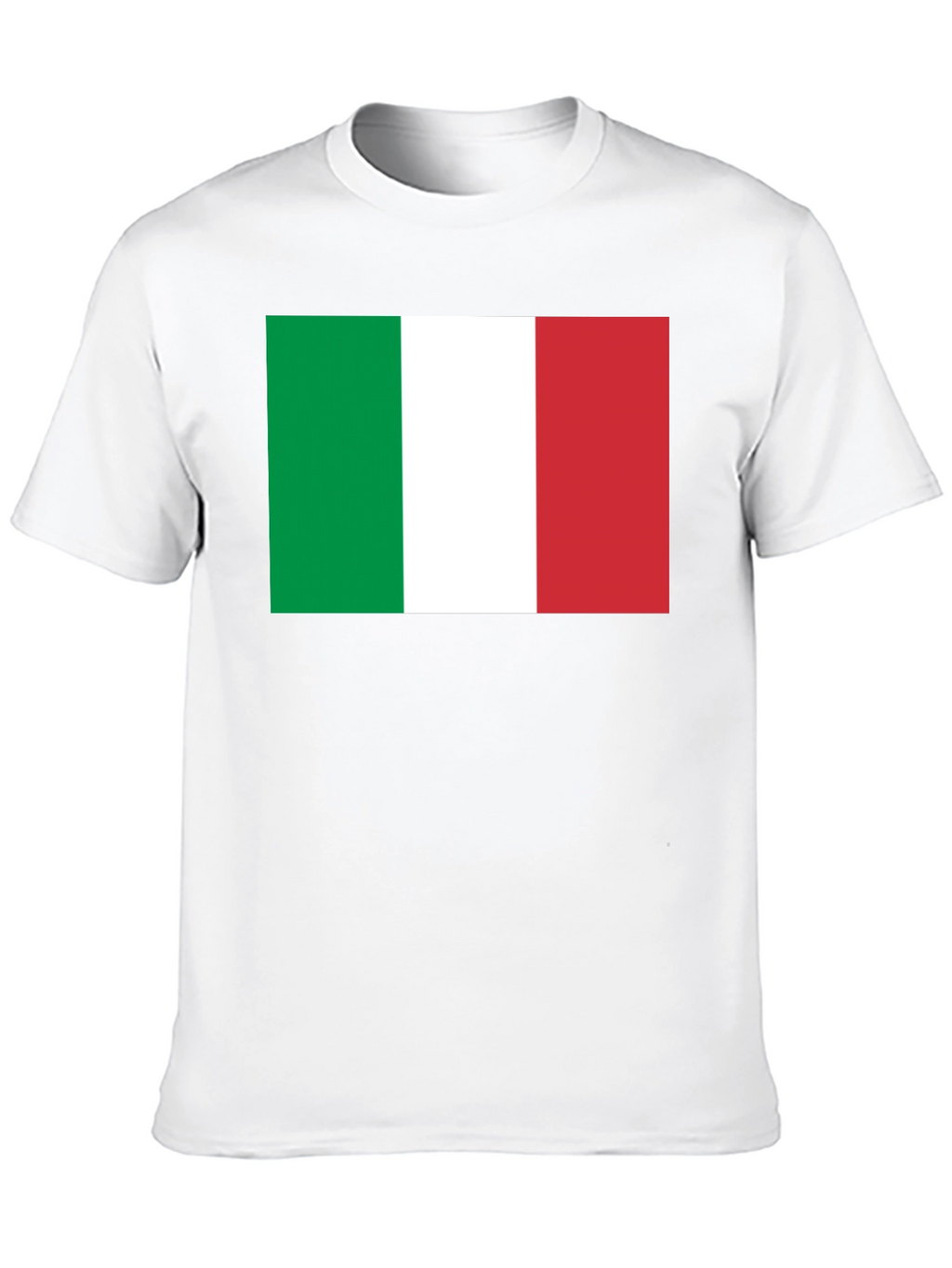 Italian Flag Graphic T-Shirt - Black