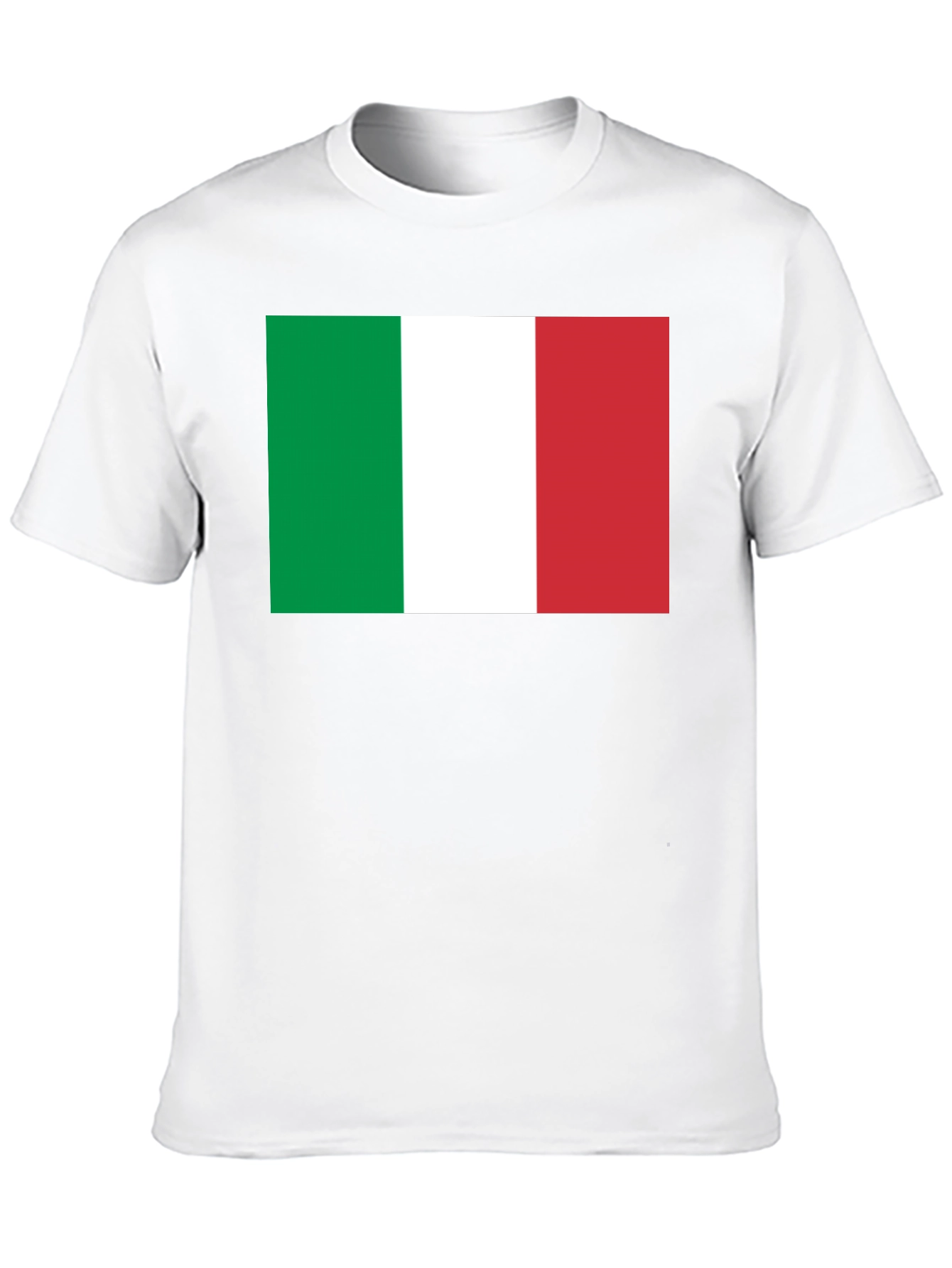 Italian Flag Graphic T-Shirt - Black