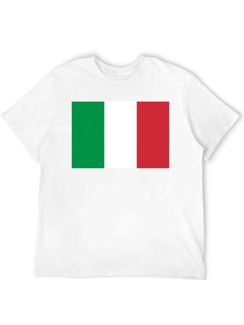 Italian Flag Graphic T-Shirt - Black