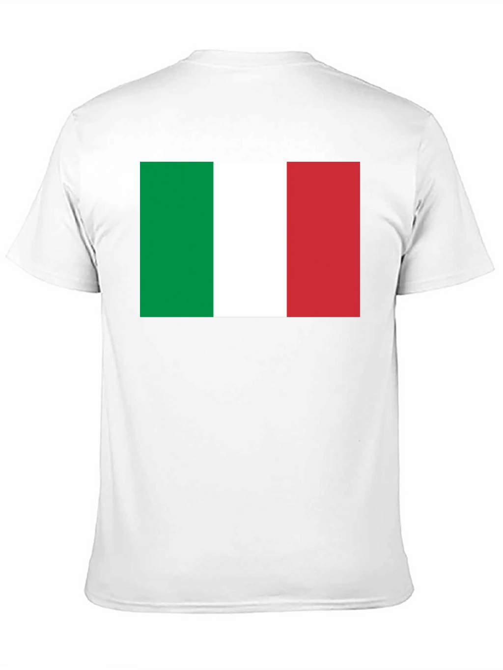 Italian Flag Graphic T-Shirt - Black