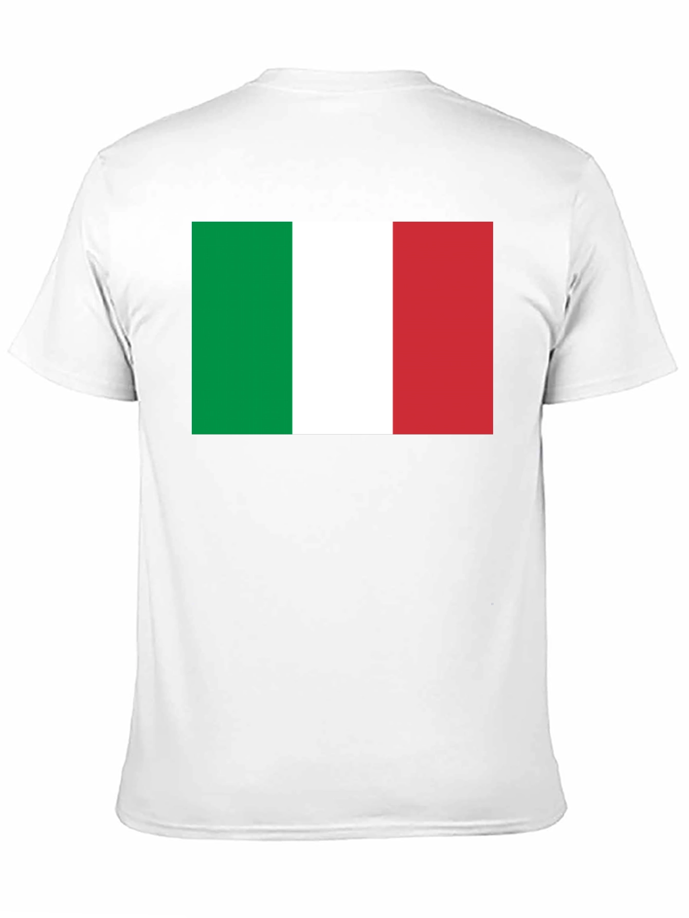 Italian Flag Graphic T-Shirt - Black