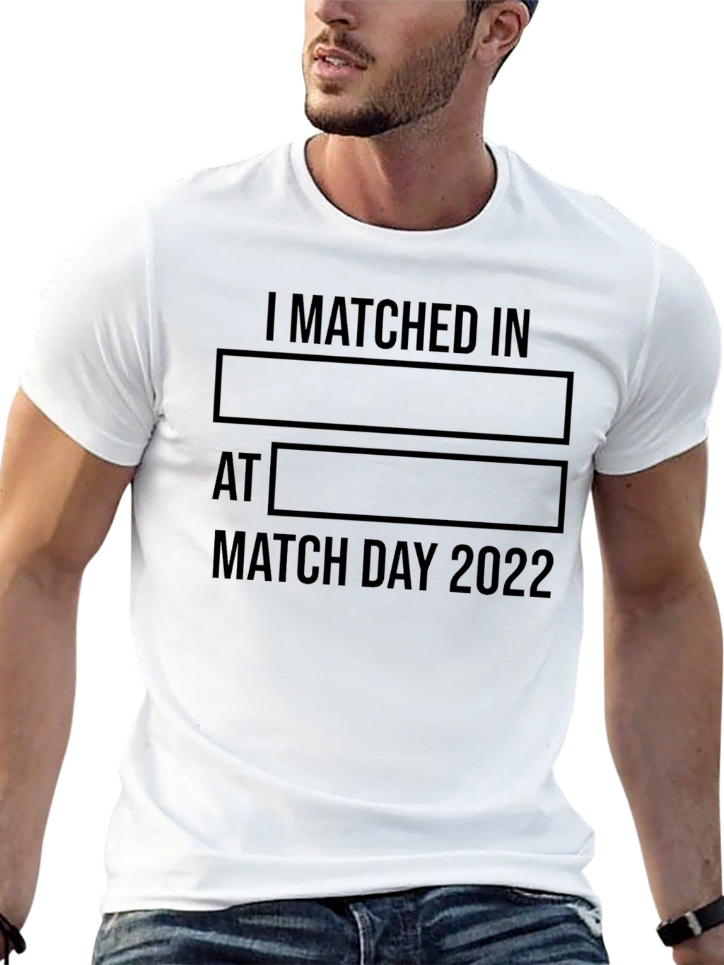Match Day 2022 Black Graphic T-Shirt