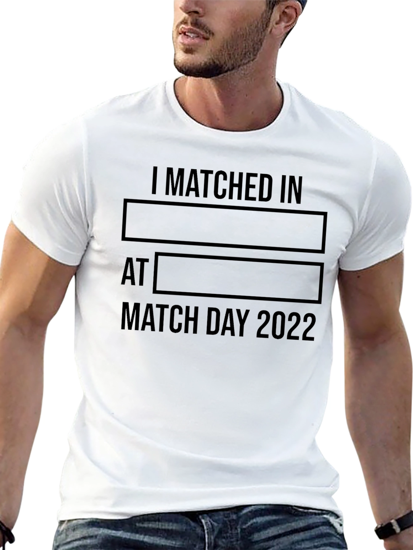 Match Day 2022 Black Graphic T-Shirt