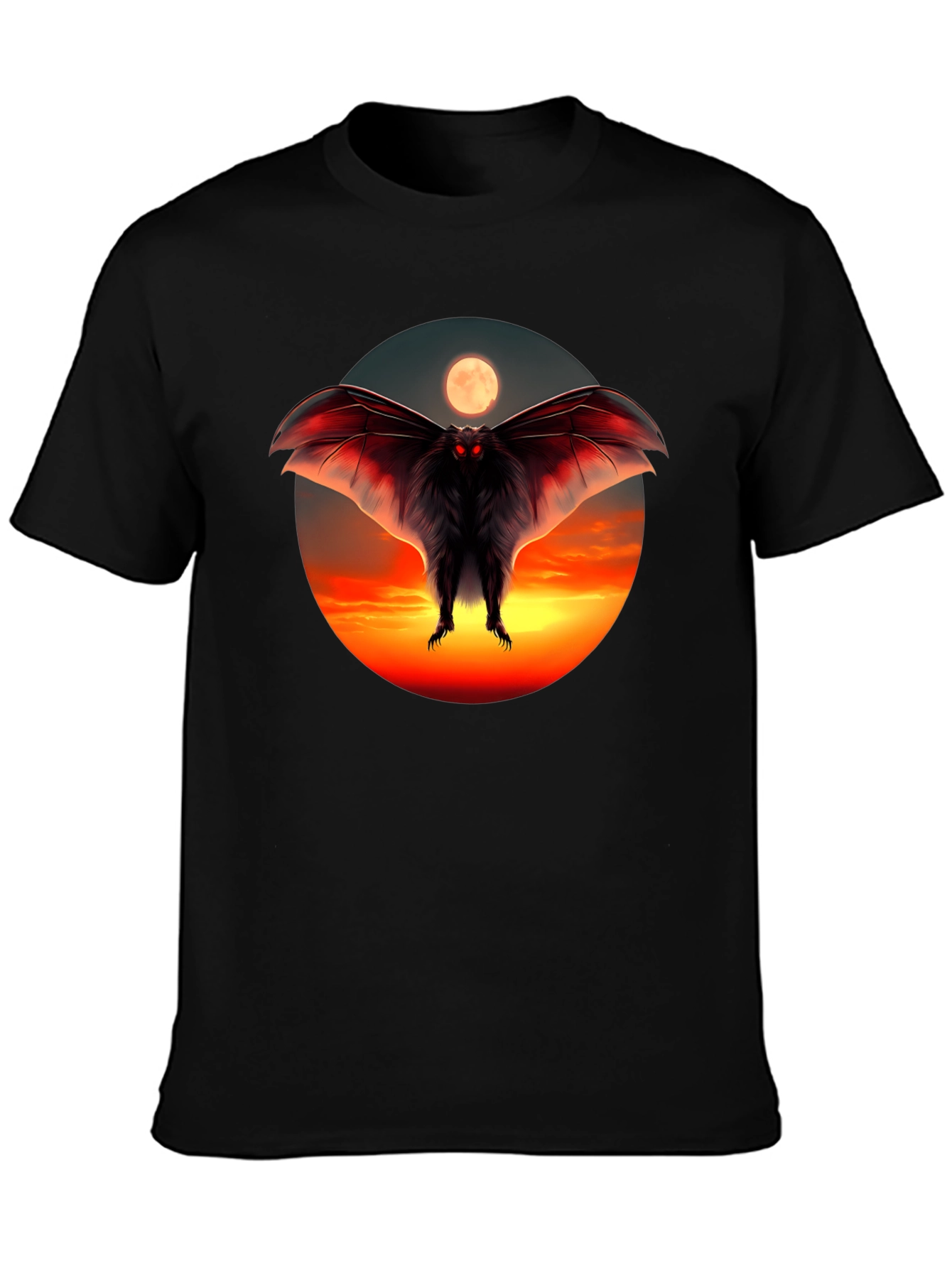 Mothman T-Shirt - Creepy Cryptid Design