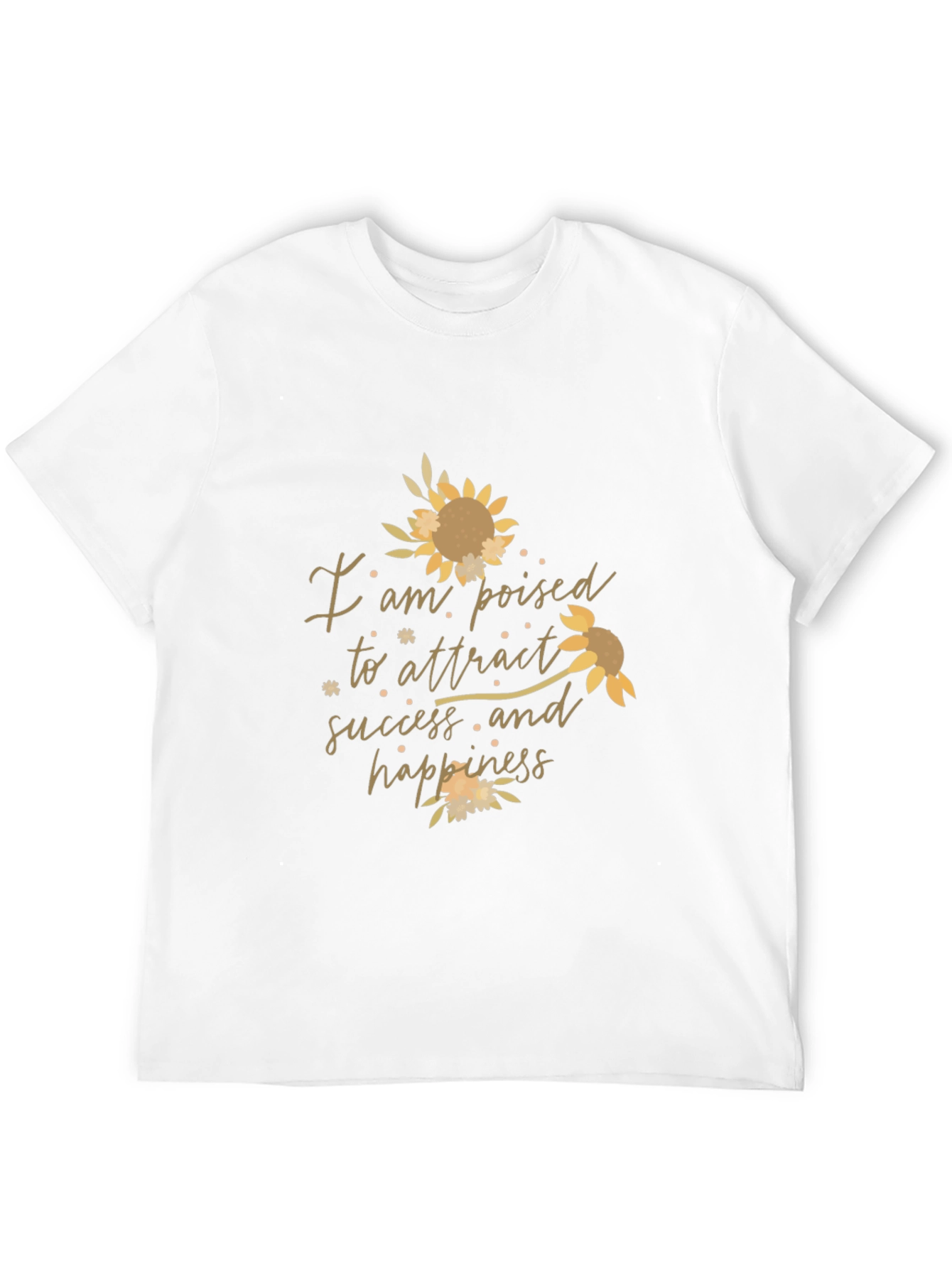 Poised for Success Graphic Tee - Black