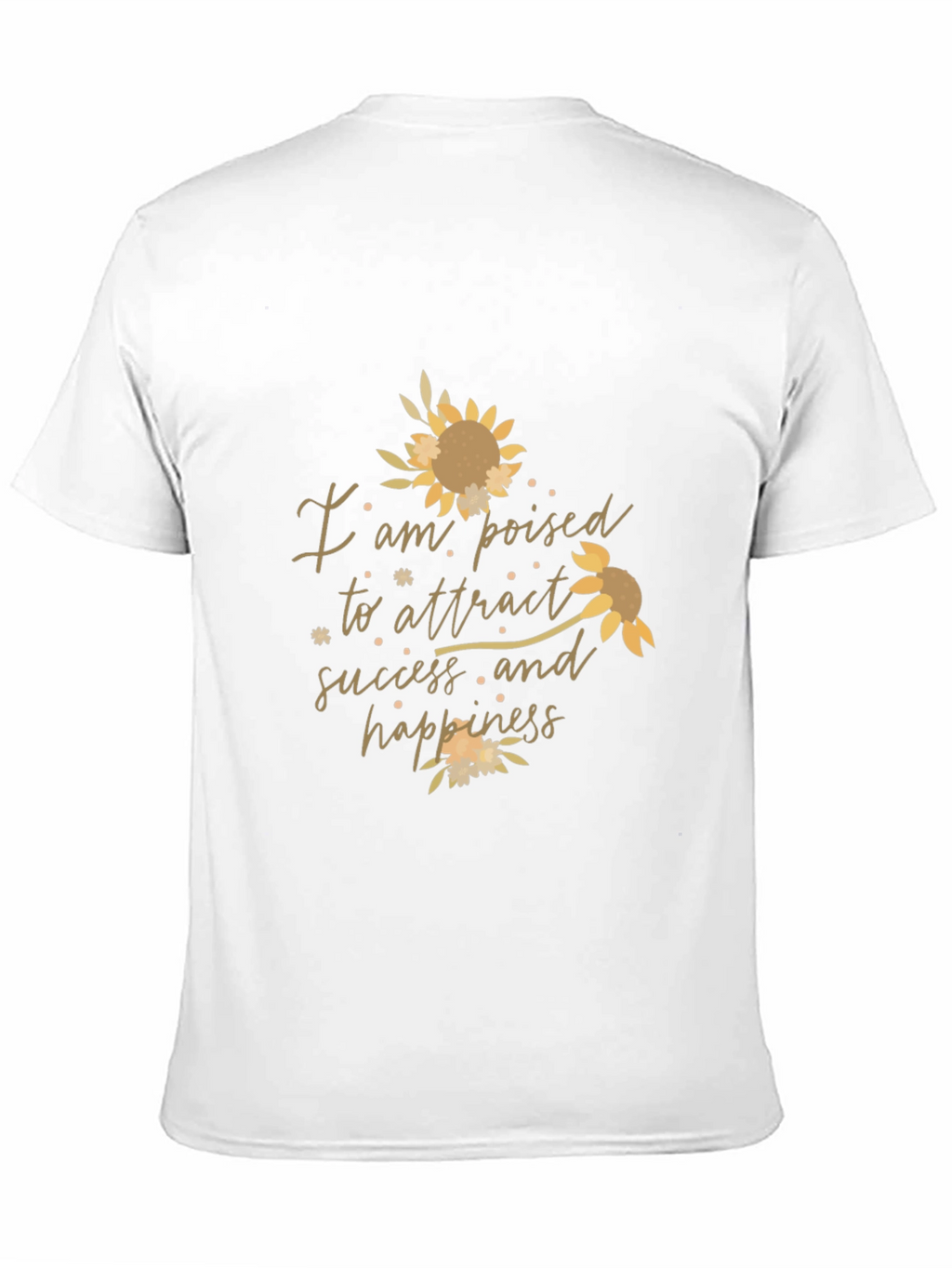 Poised for Success Graphic Tee - Black