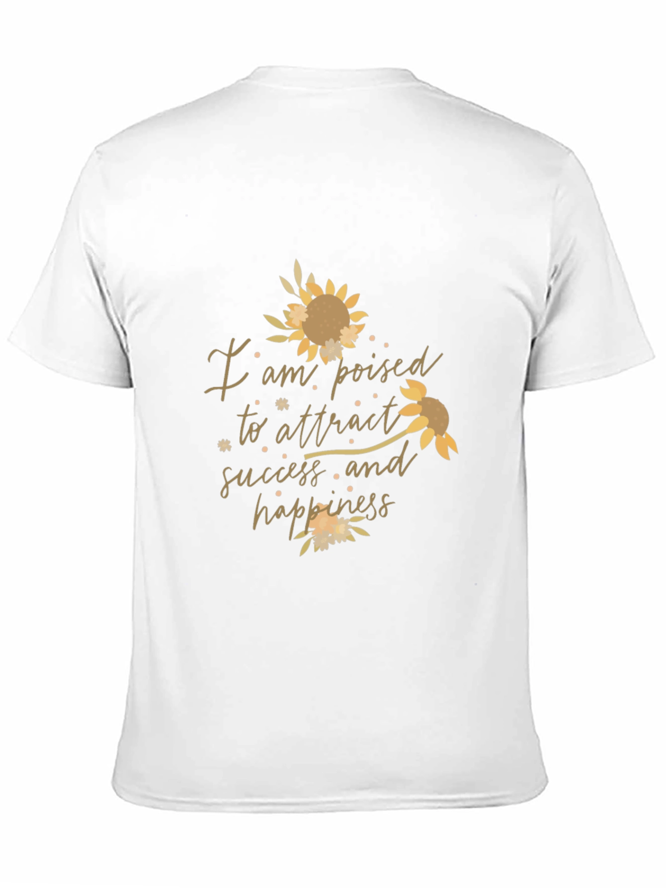 Poised for Success Graphic Tee - Black