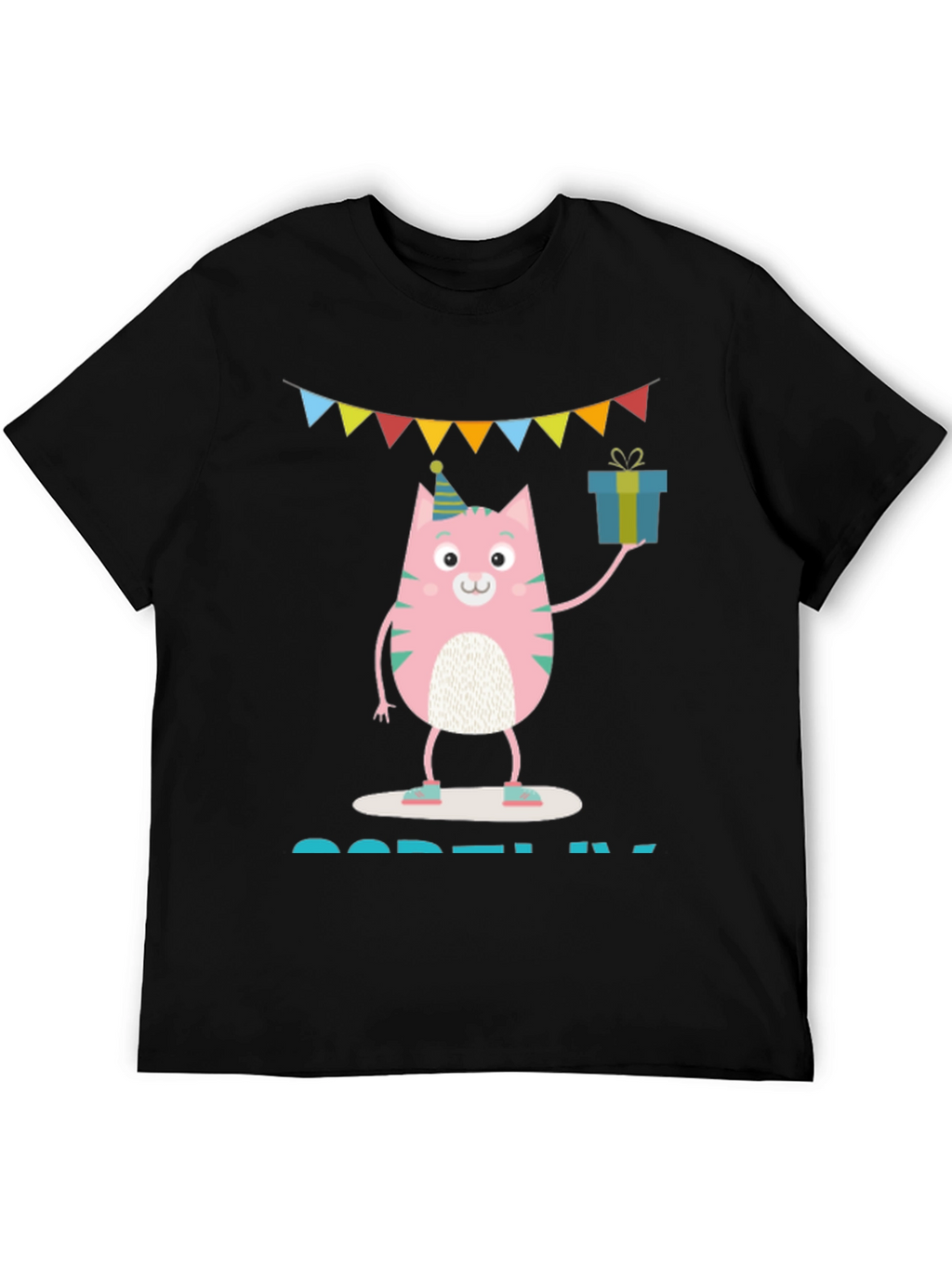 Cute Birthday Cat T-Shirt