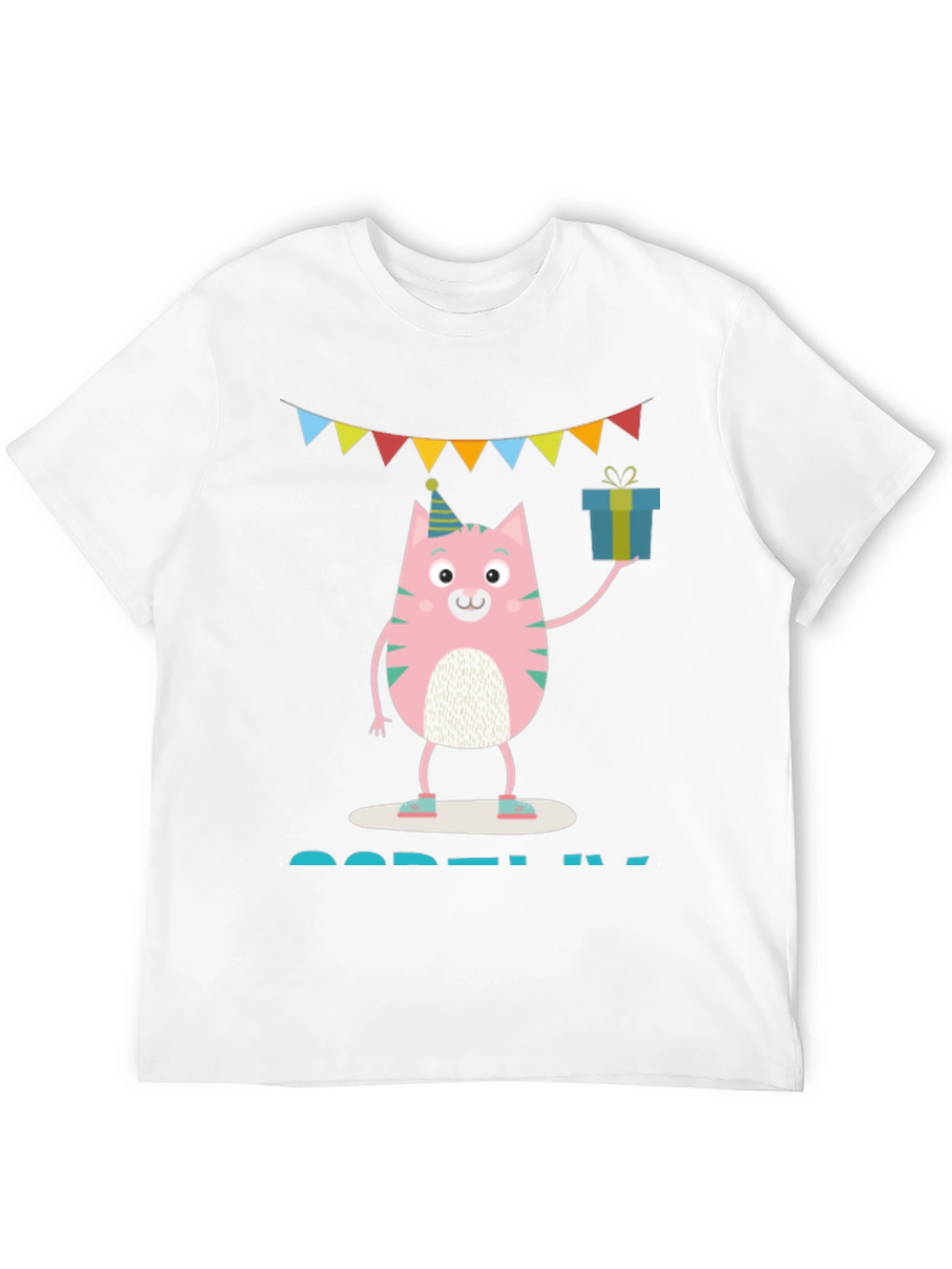 Cute Birthday Cat T-Shirt