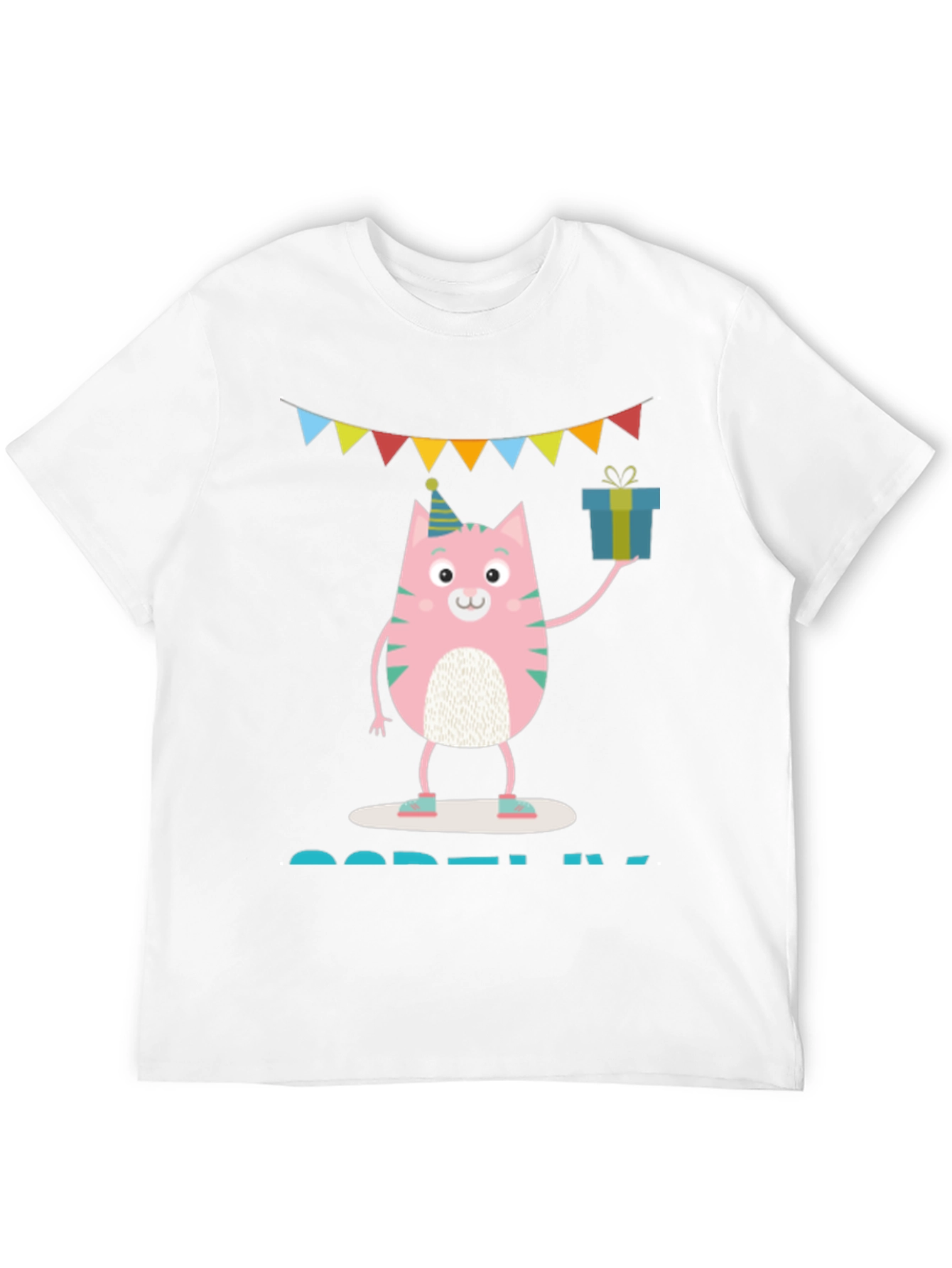 Cute Birthday Cat T-Shirt