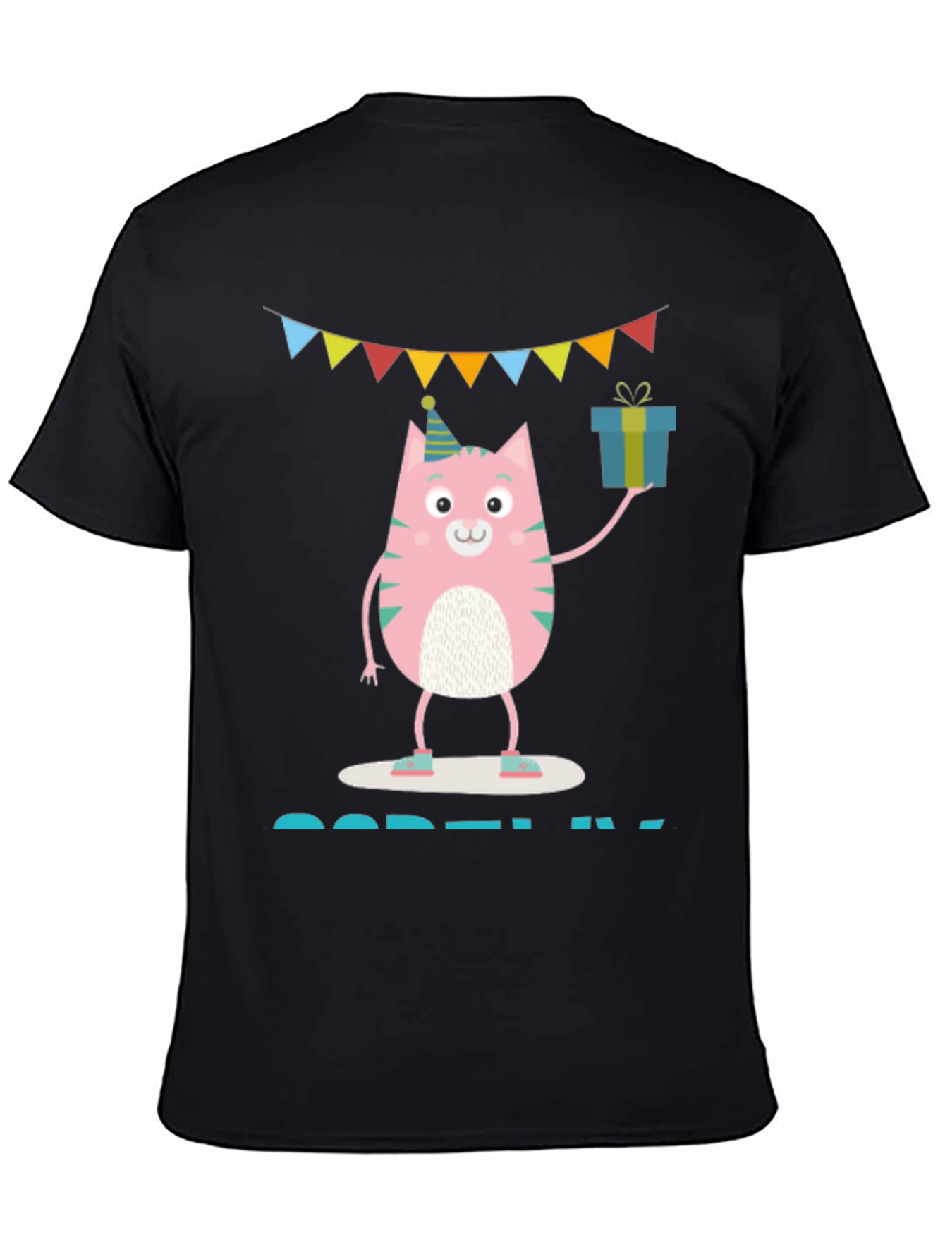 Cute Birthday Cat T-Shirt