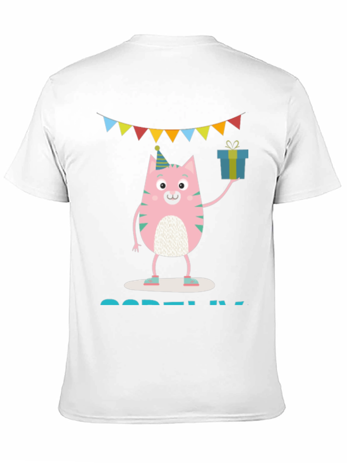 Cute Birthday Cat T-Shirt