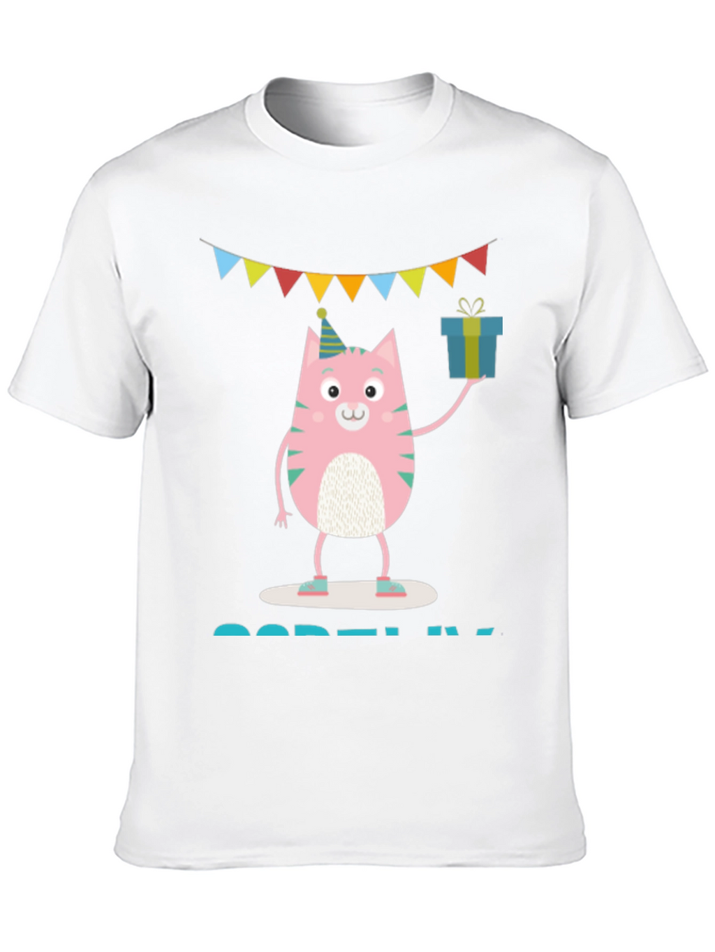 Cute Birthday Cat T-Shirt