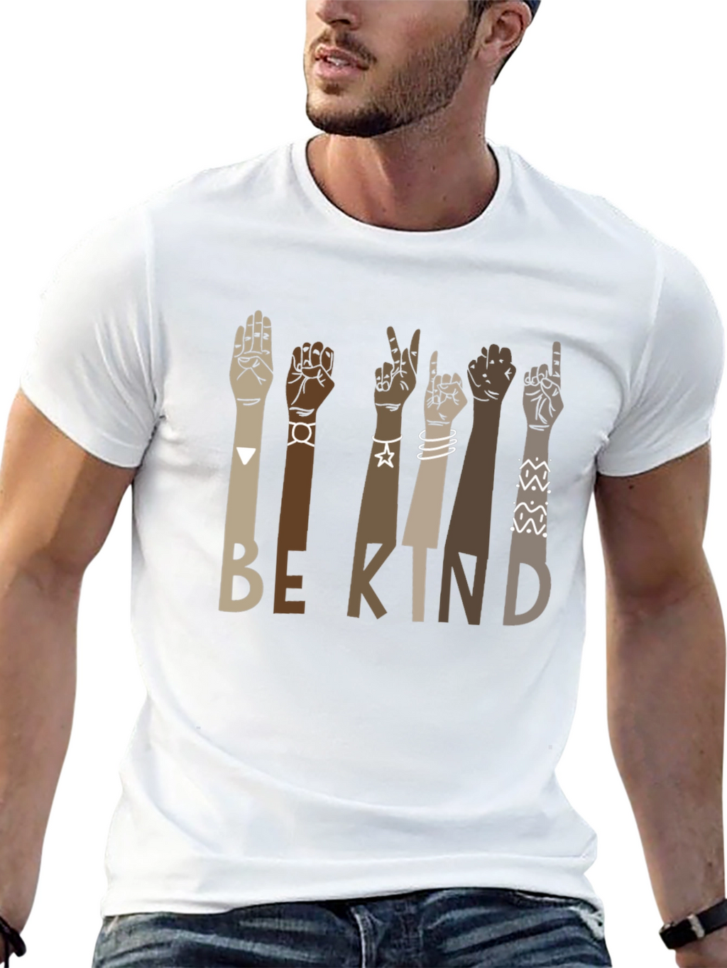 Be Kind Sign Language Graphic Tee