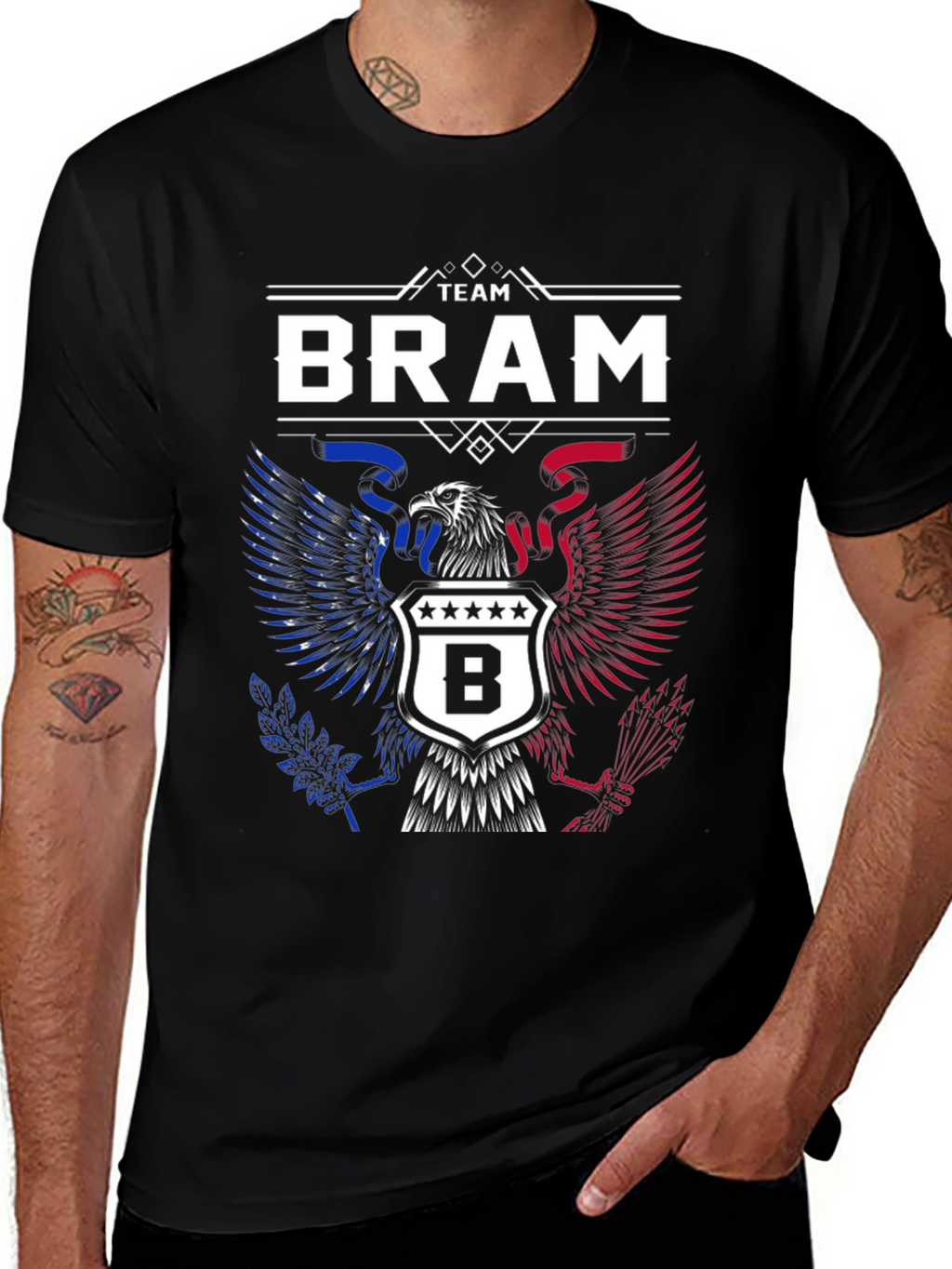 Team Bram Patriotic Eagle T-Shirt