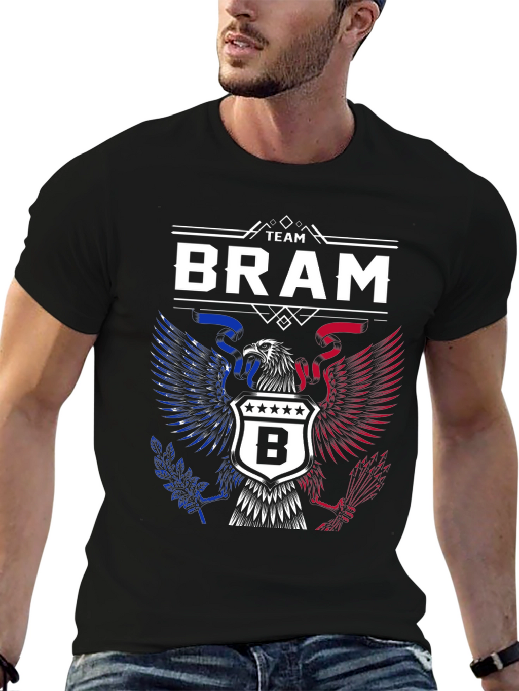 Team Bram Patriotic Eagle T-Shirt
