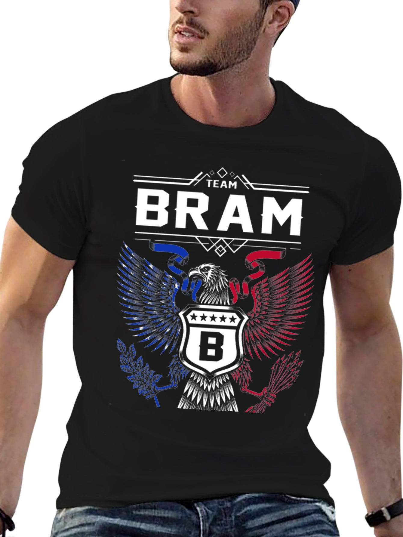 Team Bram Patriotic Eagle T-Shirt