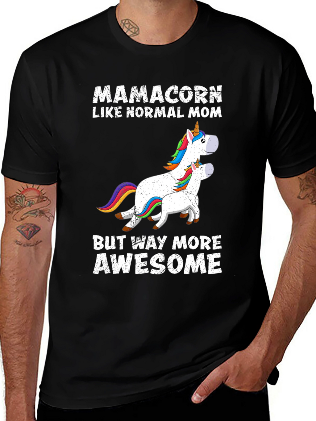 Mamacorn Unicorn Mom T-Shirt