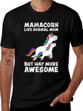 Mamacorn Unicorn Mom T-Shirt