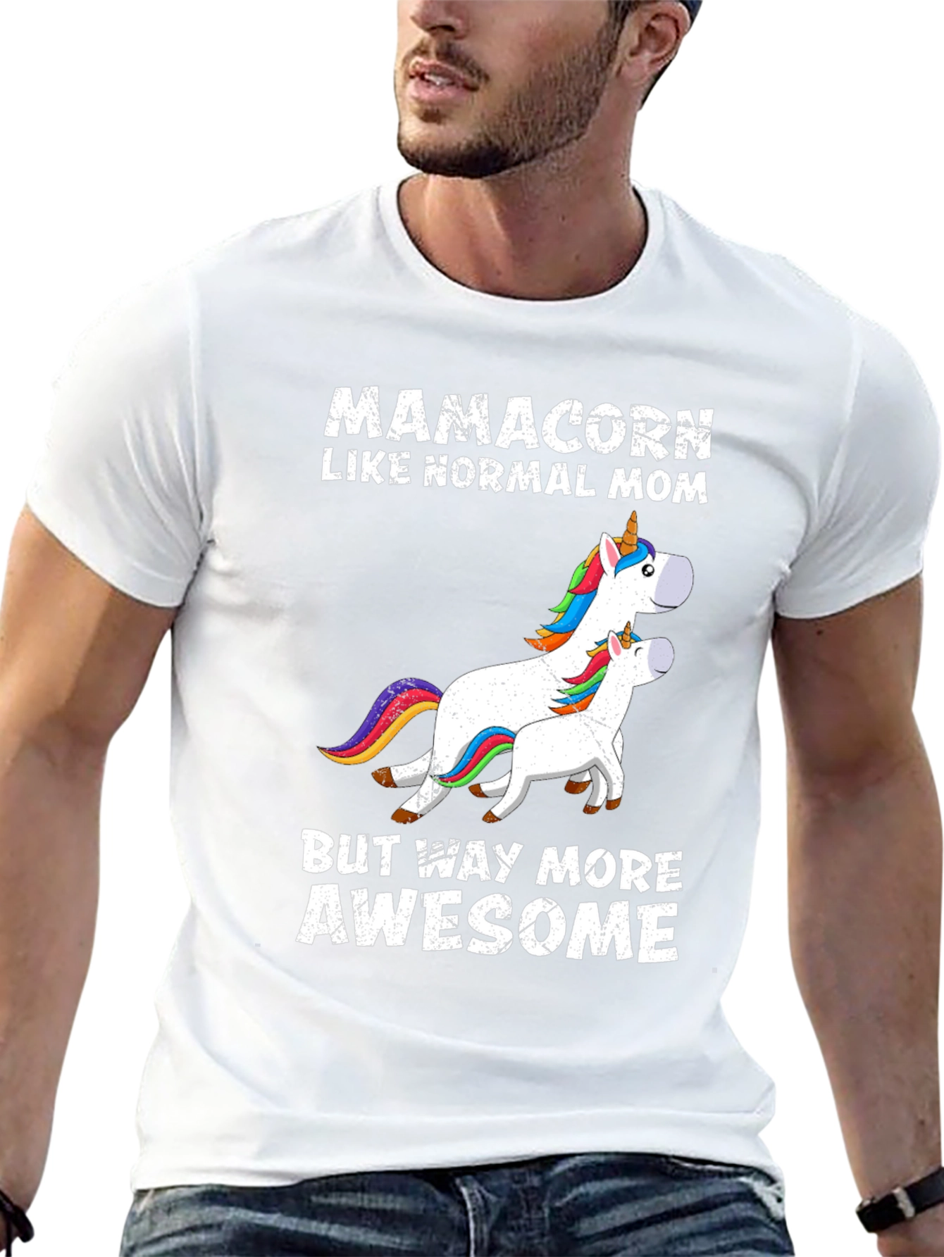 Mamacorn Unicorn Mom T-Shirt