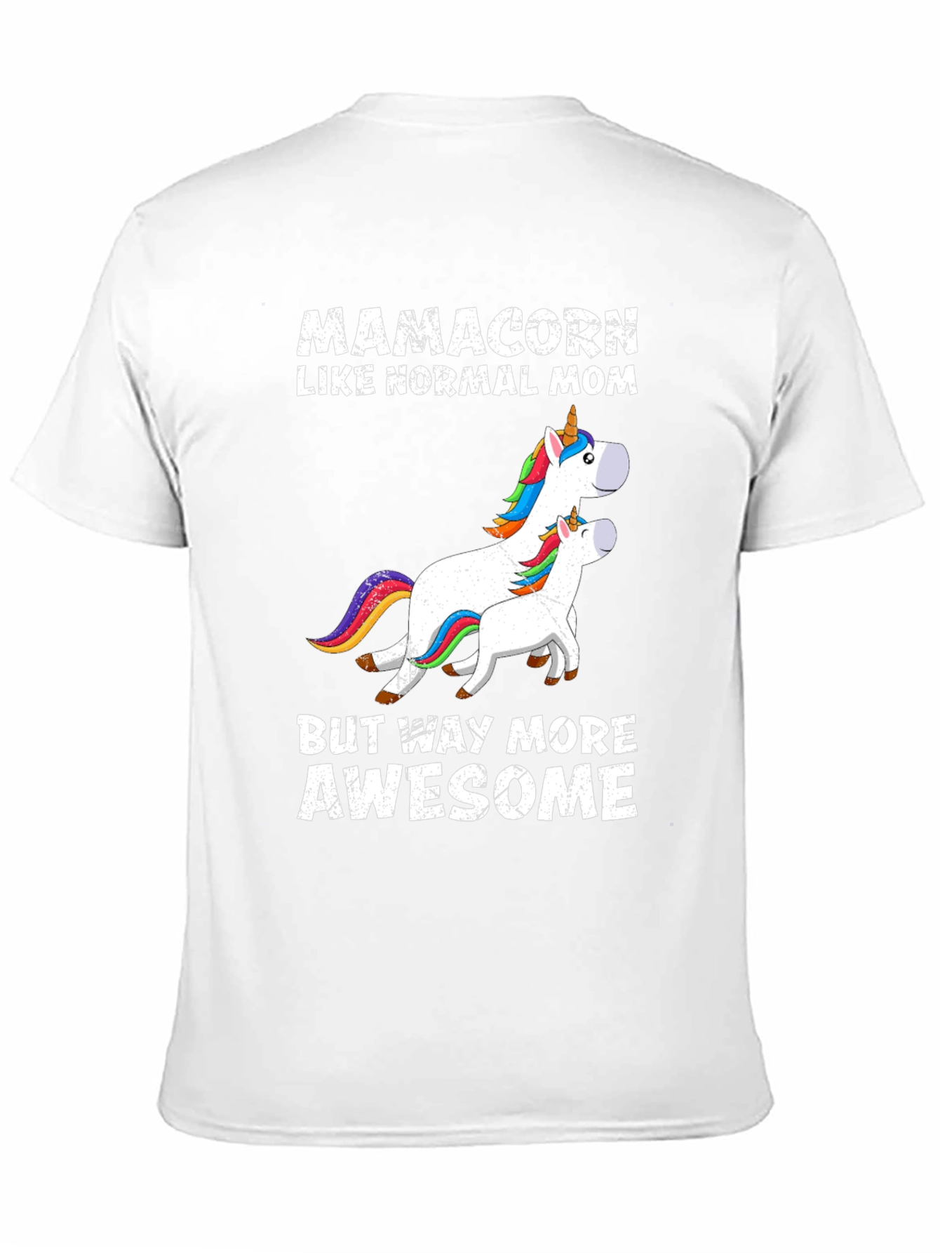 Mamacorn Unicorn Mom T-Shirt