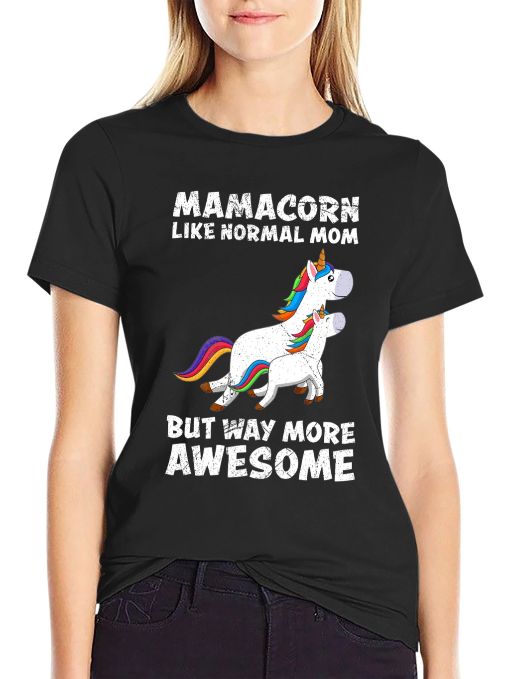 Mamacorn Unicorn Mom T-Shirt