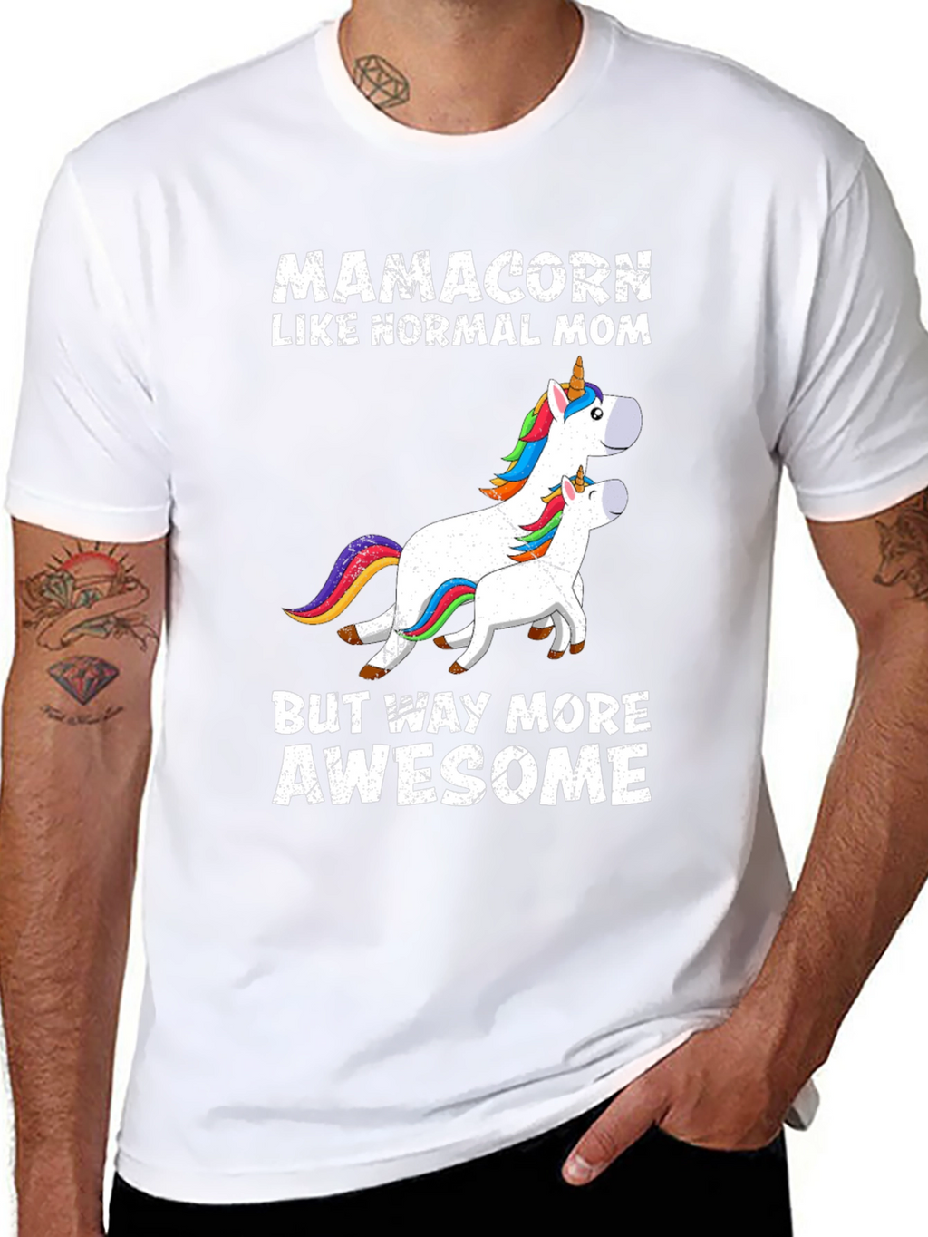 Mamacorn Unicorn Mom T-Shirt