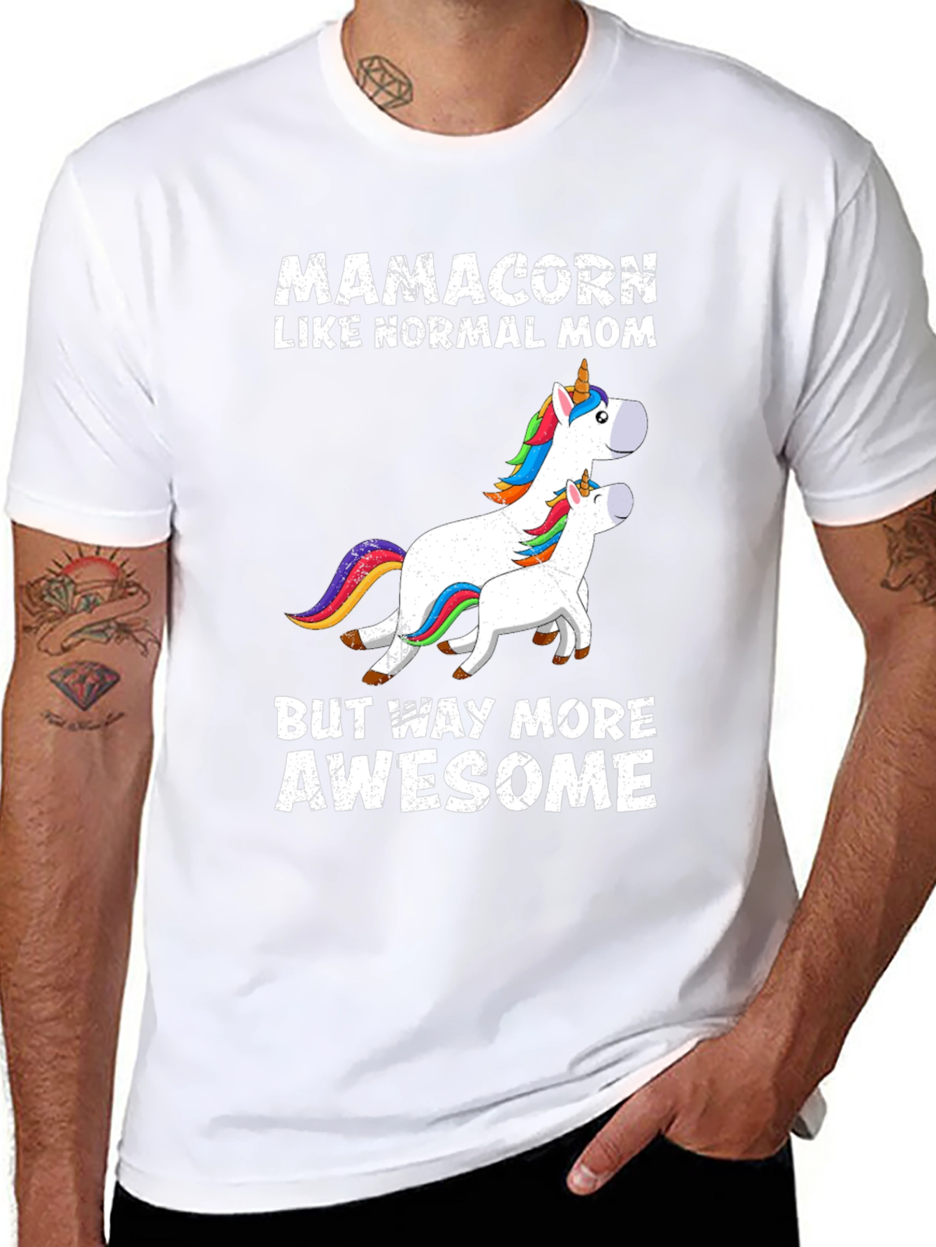 Mamacorn Unicorn Mom T-Shirt