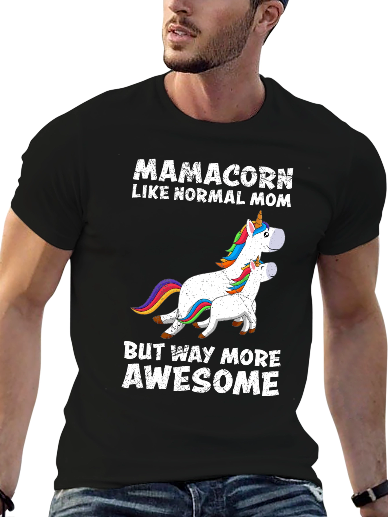 Mamacorn Unicorn Mom T-Shirt